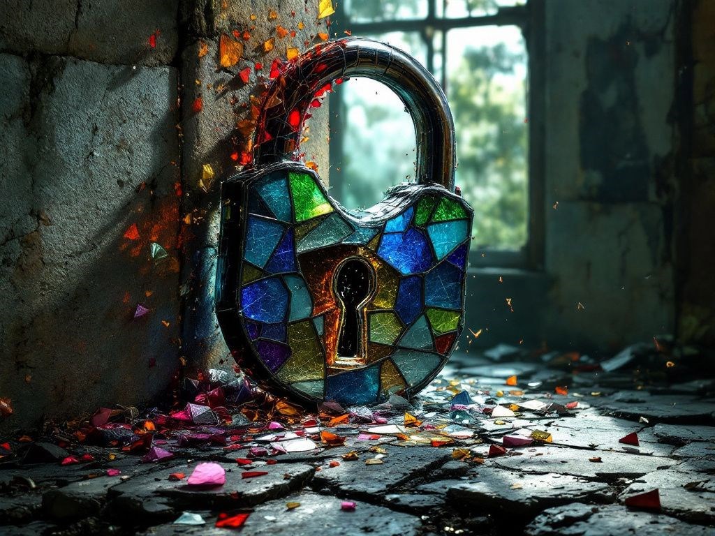 Обложка книги Витражные стеклышки