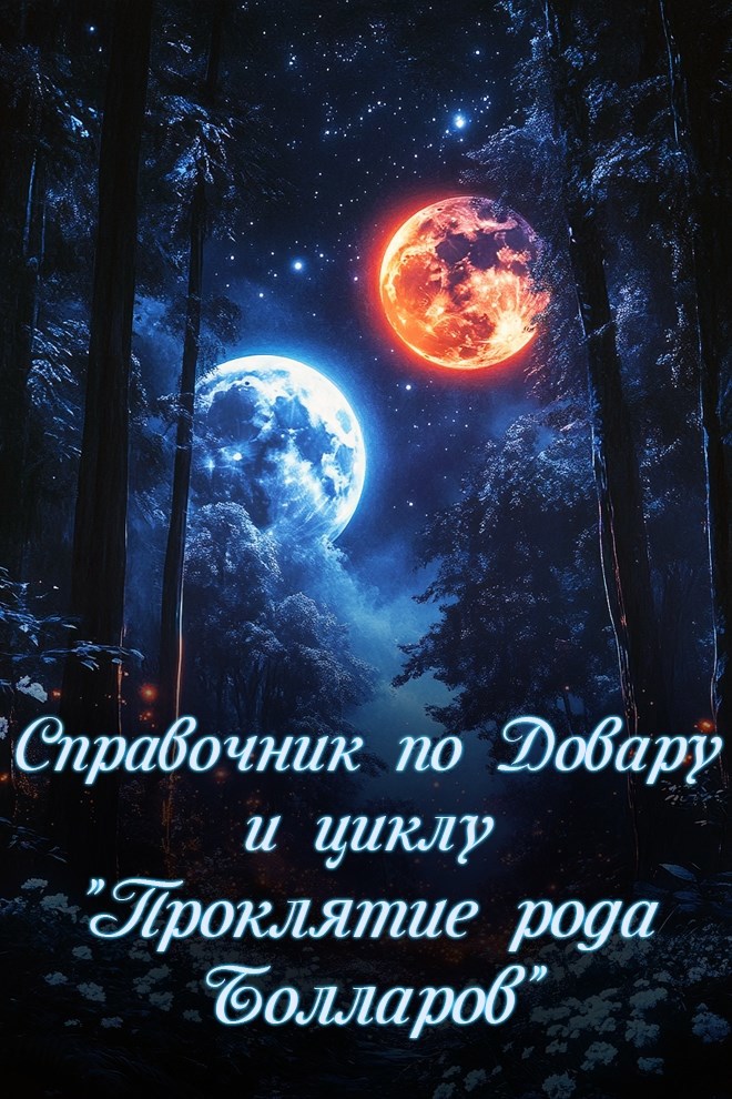 Обложка книги Справочник по Довару и циклу "Проклятие рода Болла́ров"