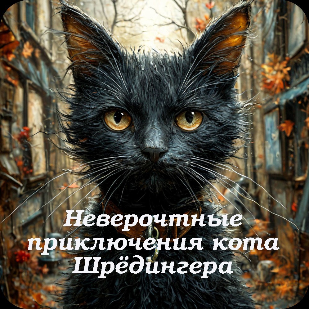 Обложка книги Неверочтные приключения кота Шрёдингера