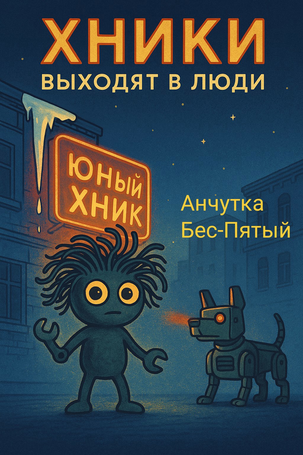 Обложка книги Хники выходят в люди