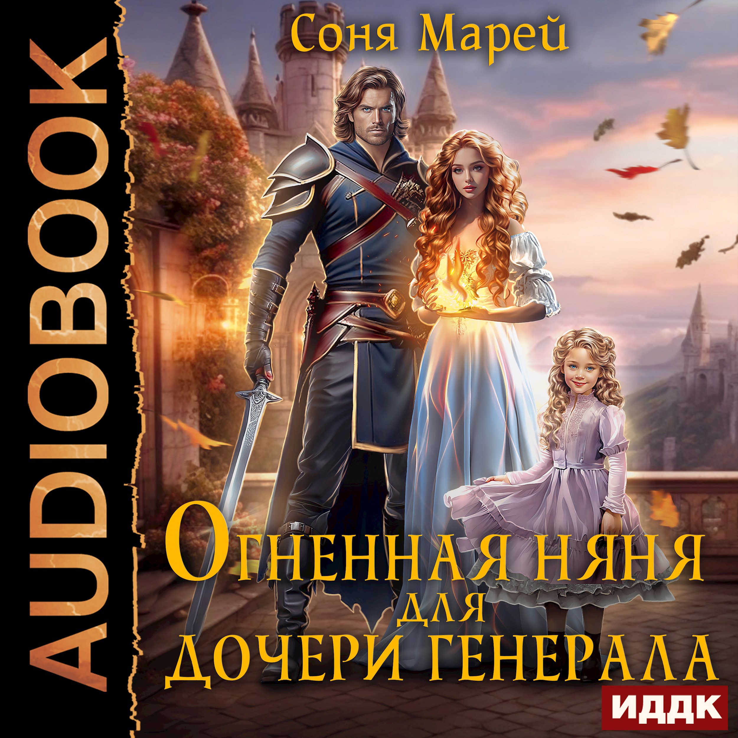 Обложка книги Огненная няня для дочери генерала