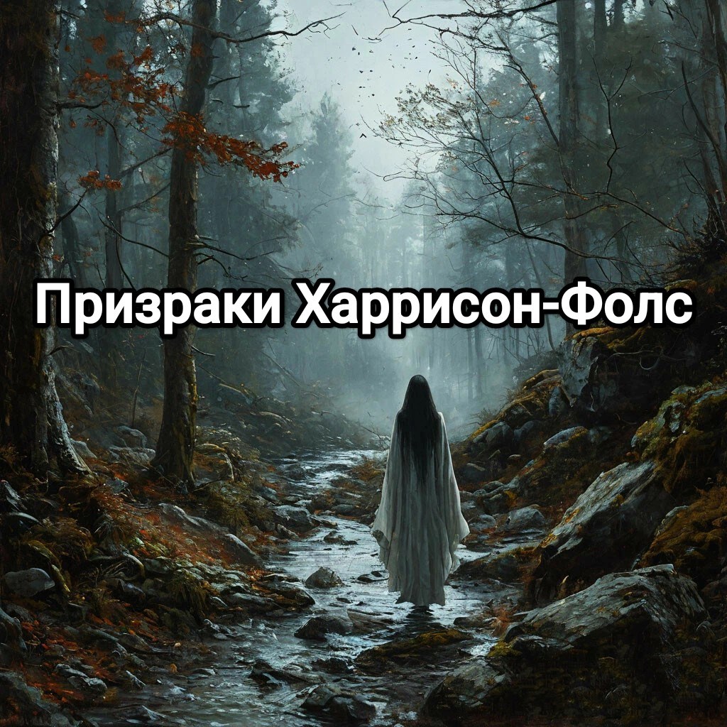 Обложка книги Призраки Харрисон-Фолс