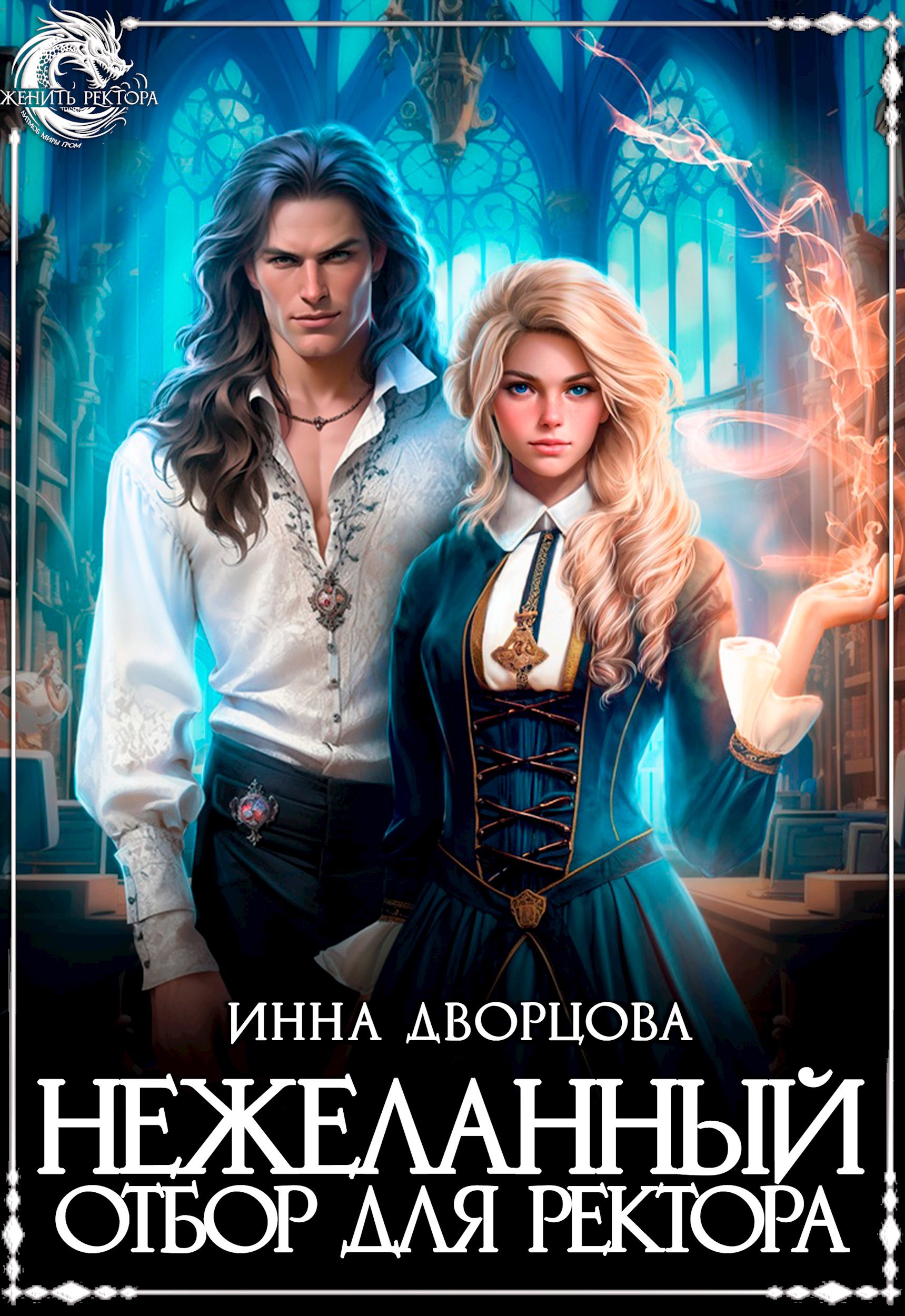 Обложка книги Нежеланный отбор для ректора