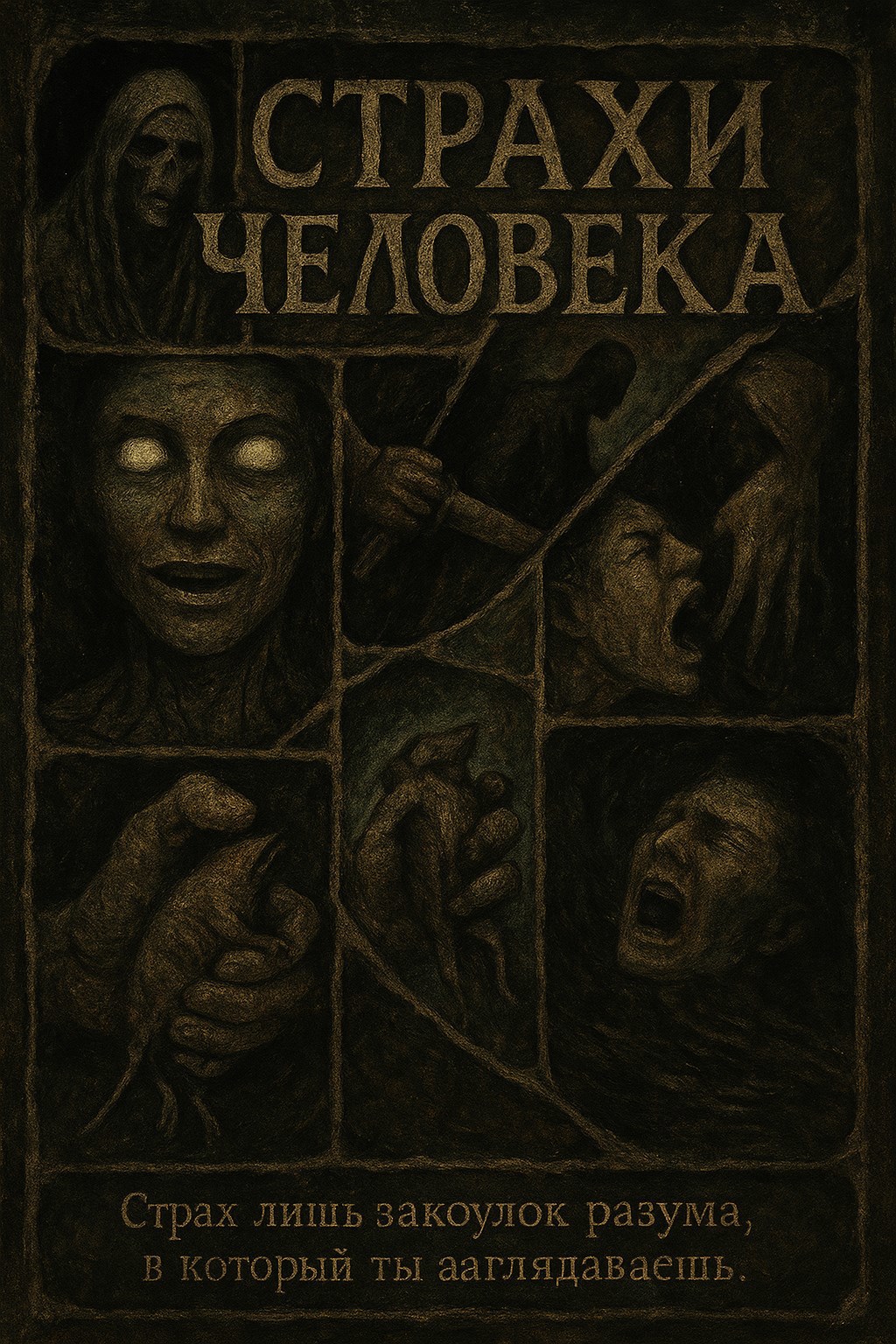 Обложка книги Страхи человека