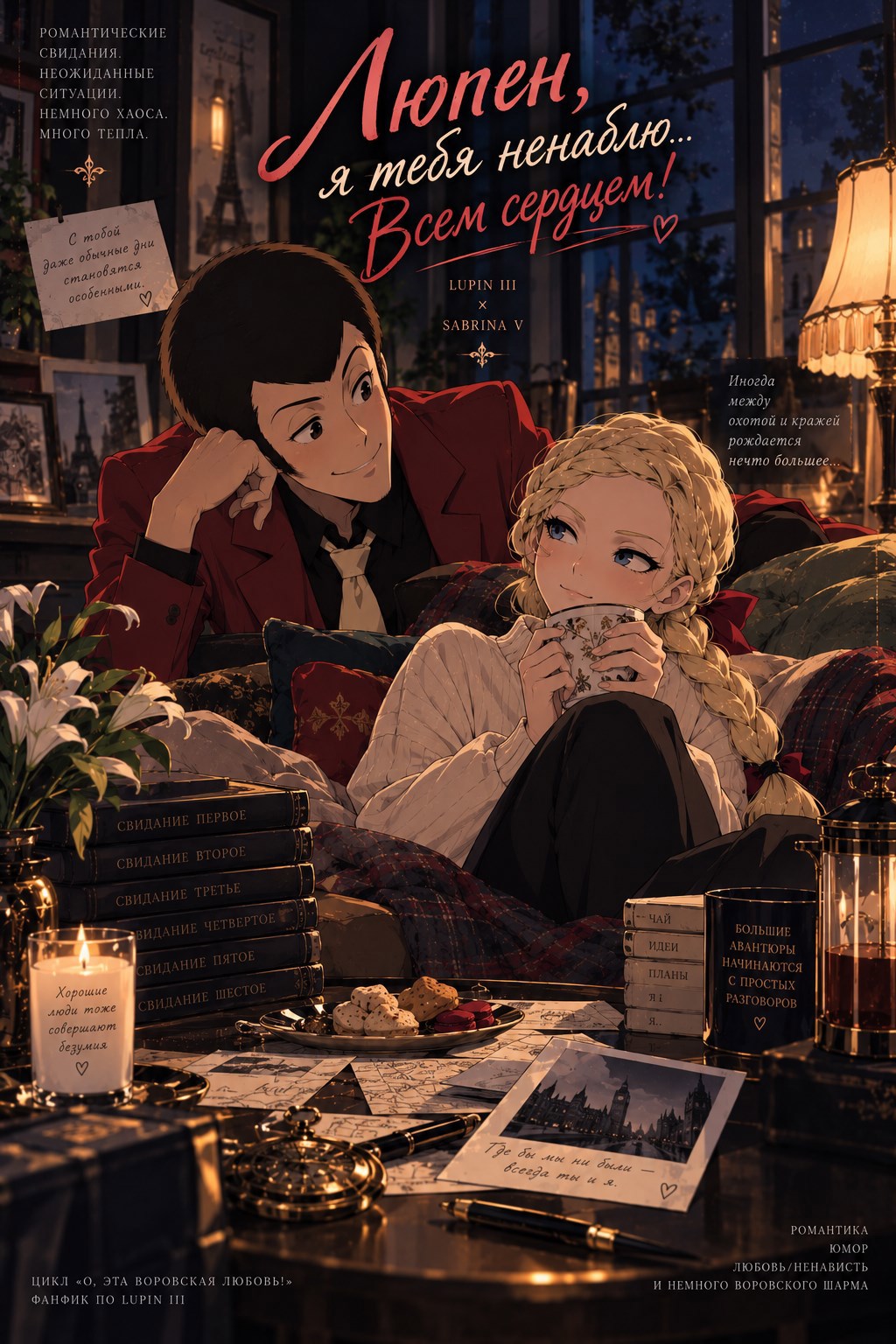 Обложка книги Люпен, я тебя ненаблю… Всем сердцем!