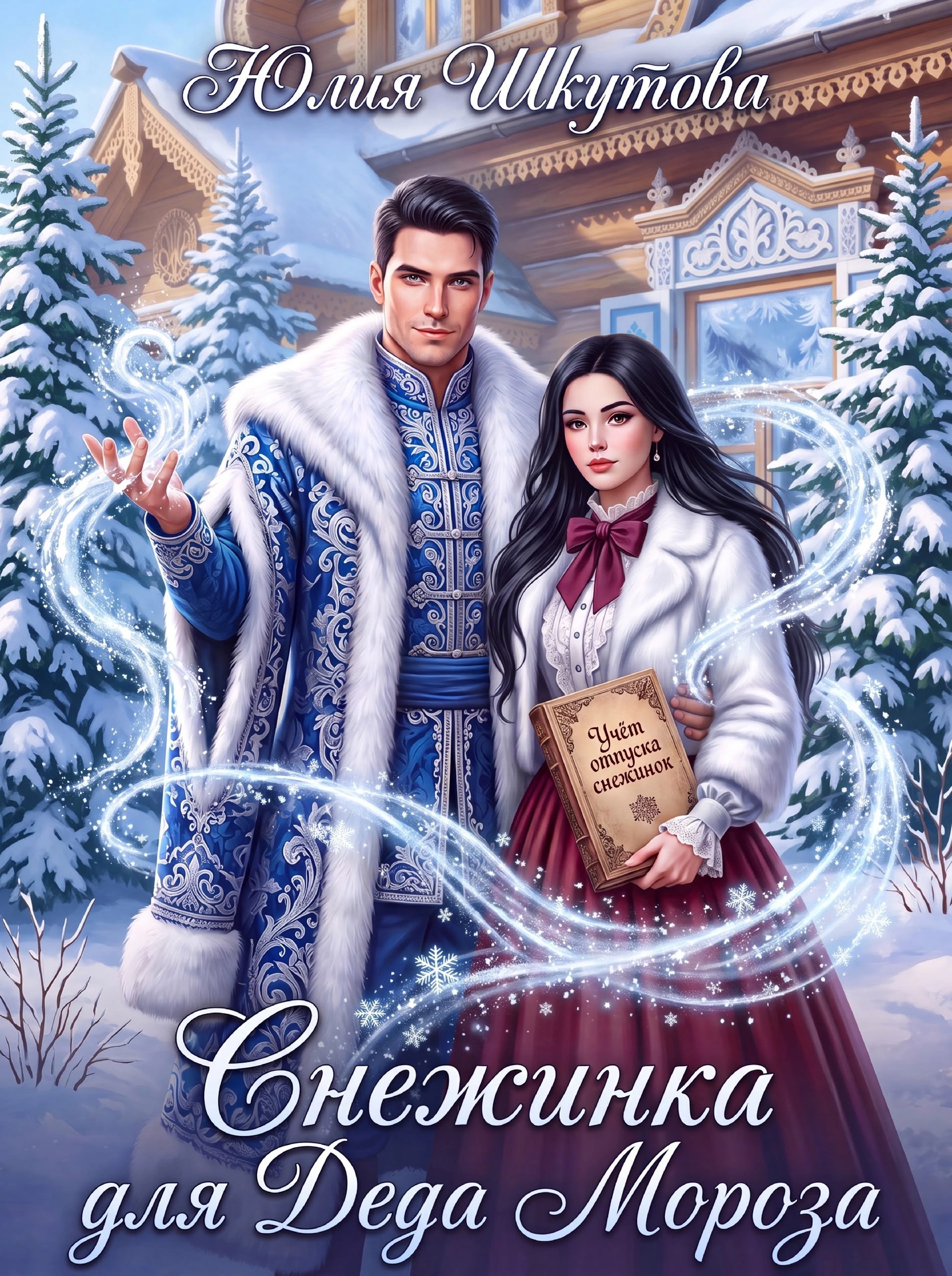 Обложка книги Снежинка для Деда Мороза