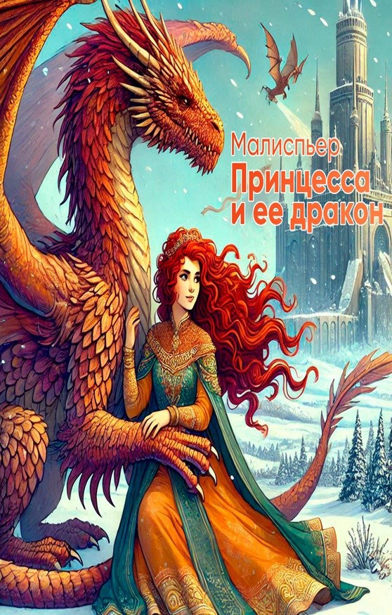 Обложка книги Принцесса и её дракон