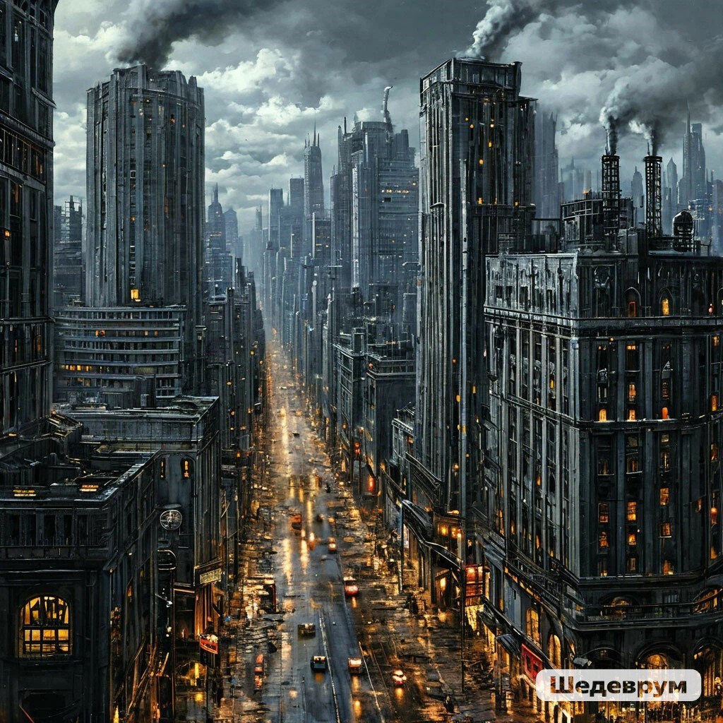 Обложка книги Gray City - Серый Город