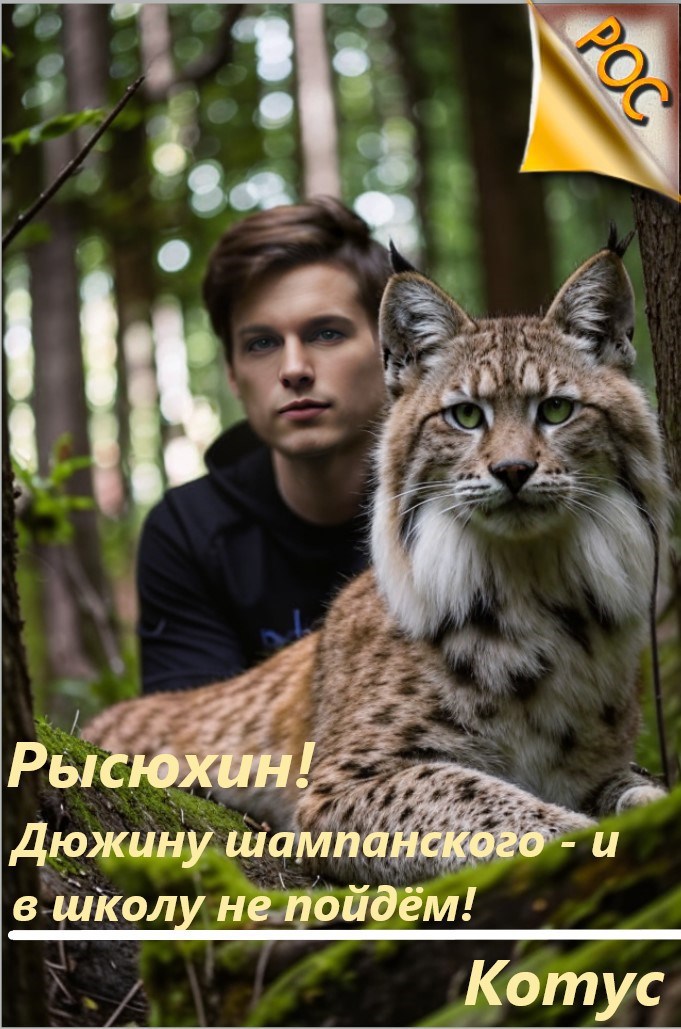 Обложка книги Рысюхин! Дюжину шампанского - и в школу не пойдём!