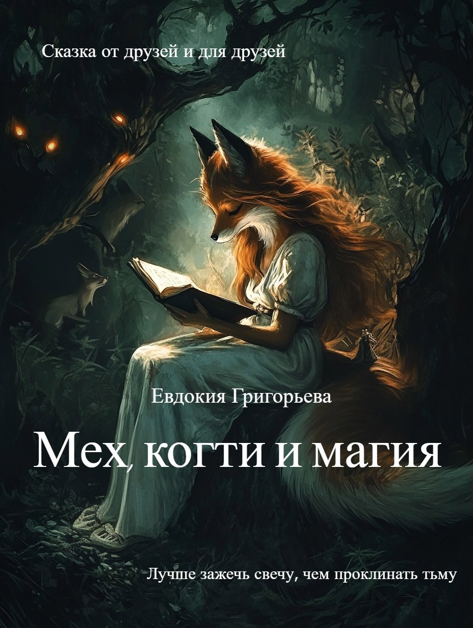Обложка книги Мех, когти и магия