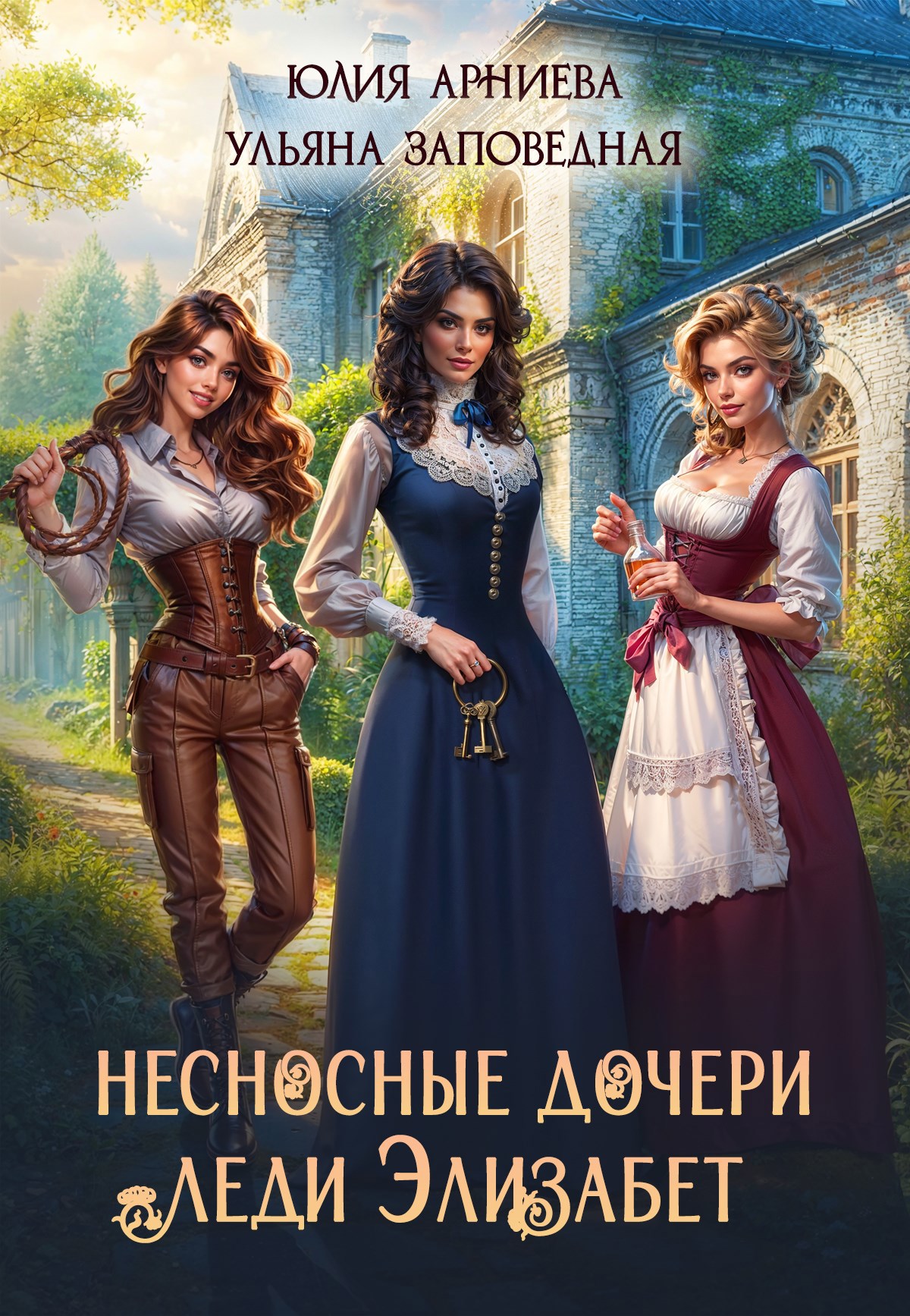 Обложка книги Несносные дочери леди Элизабет