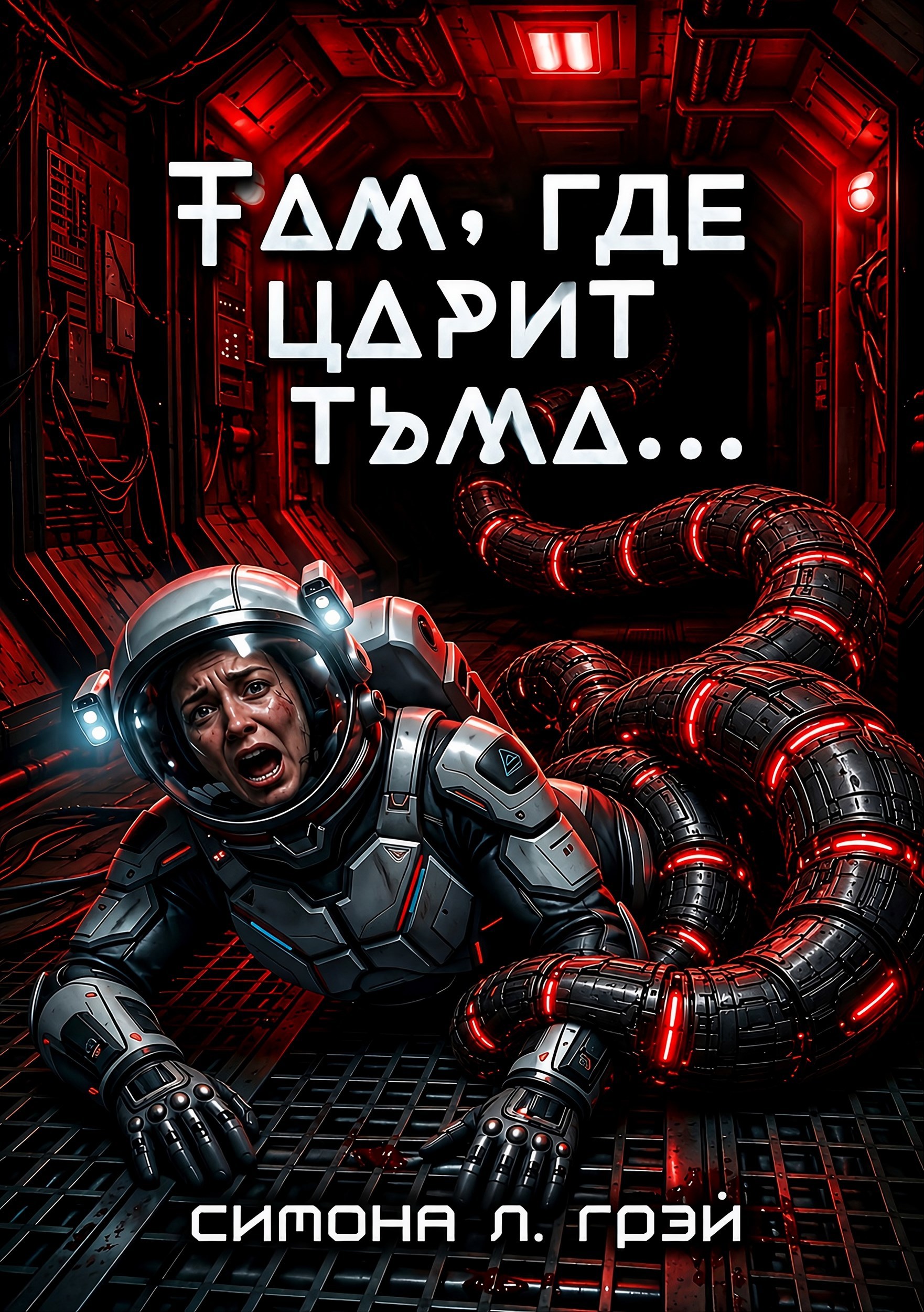 Обложка книги Там, где царит тьма...