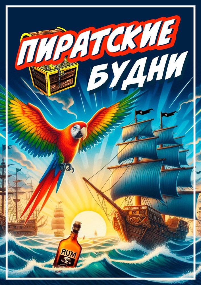 Обложка книги Пиратские будни