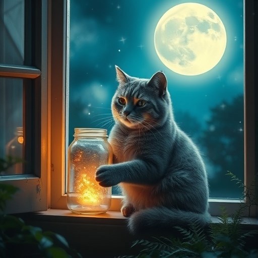 Обложка книги Кот Евлампий и консервированный лунный свет