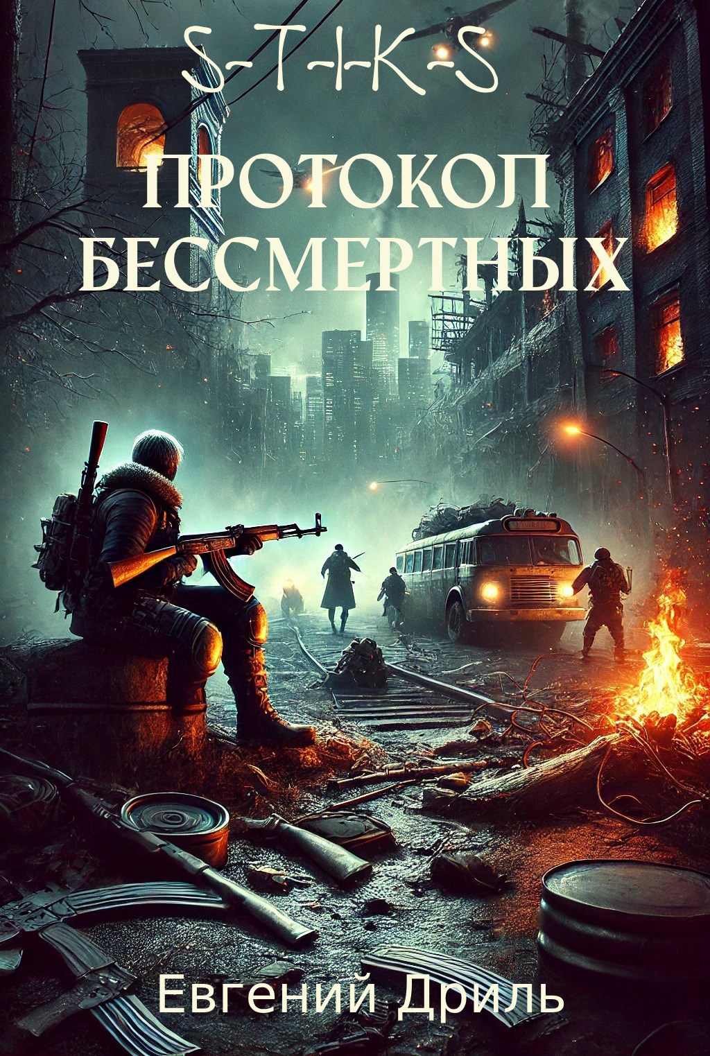 Обложка книги S-T-I-K-S: Протокол Бессмертных