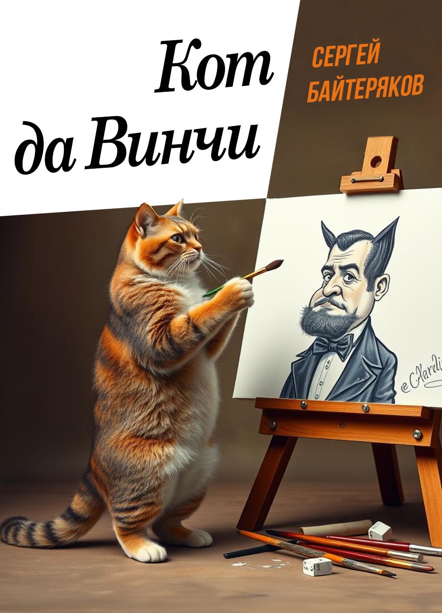 Обложка книги Кот да Винчи