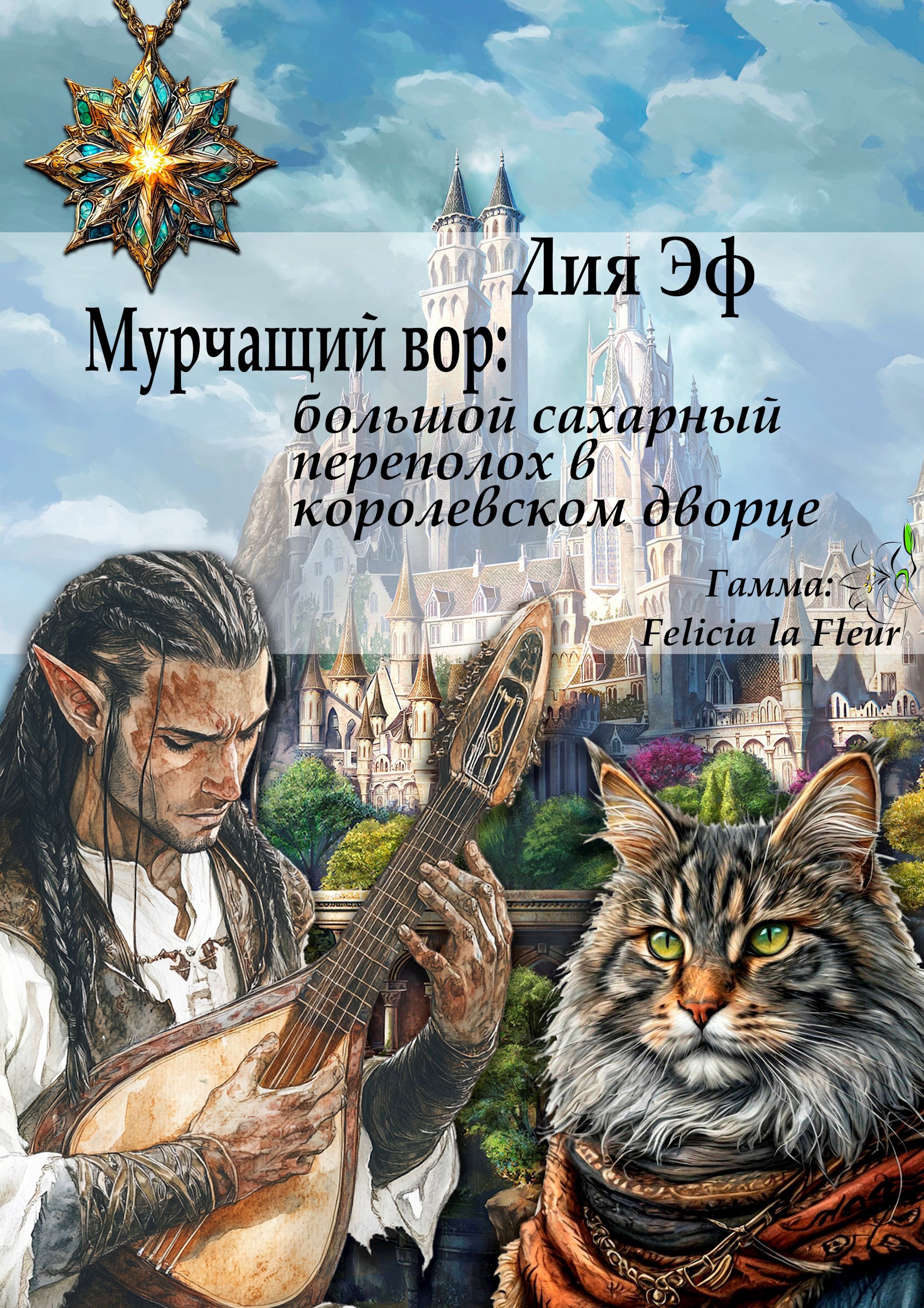 Обложка книги Мурчащий вор: большой сахарный переполох в королевском дворце