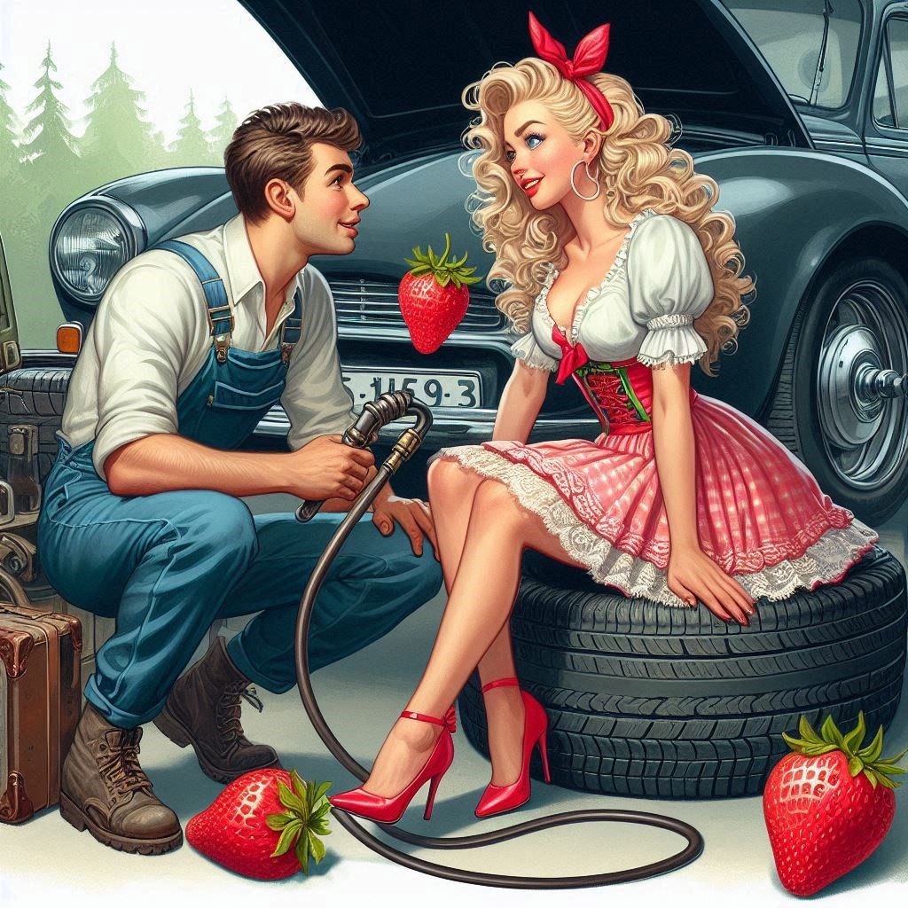 Обложка книги Клубничка
