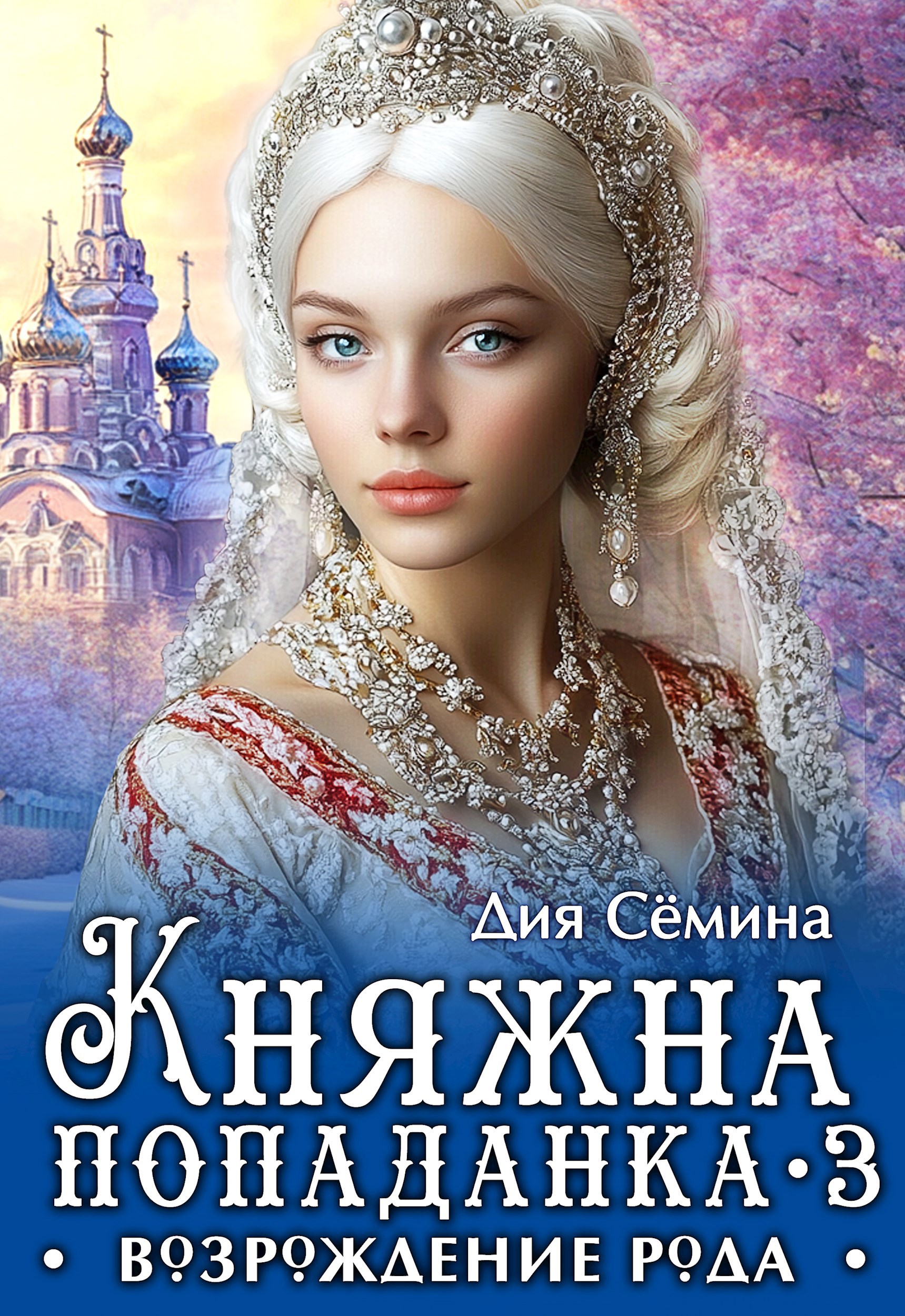 Обложка книги Княжна попаданка 3. Возрождение рода