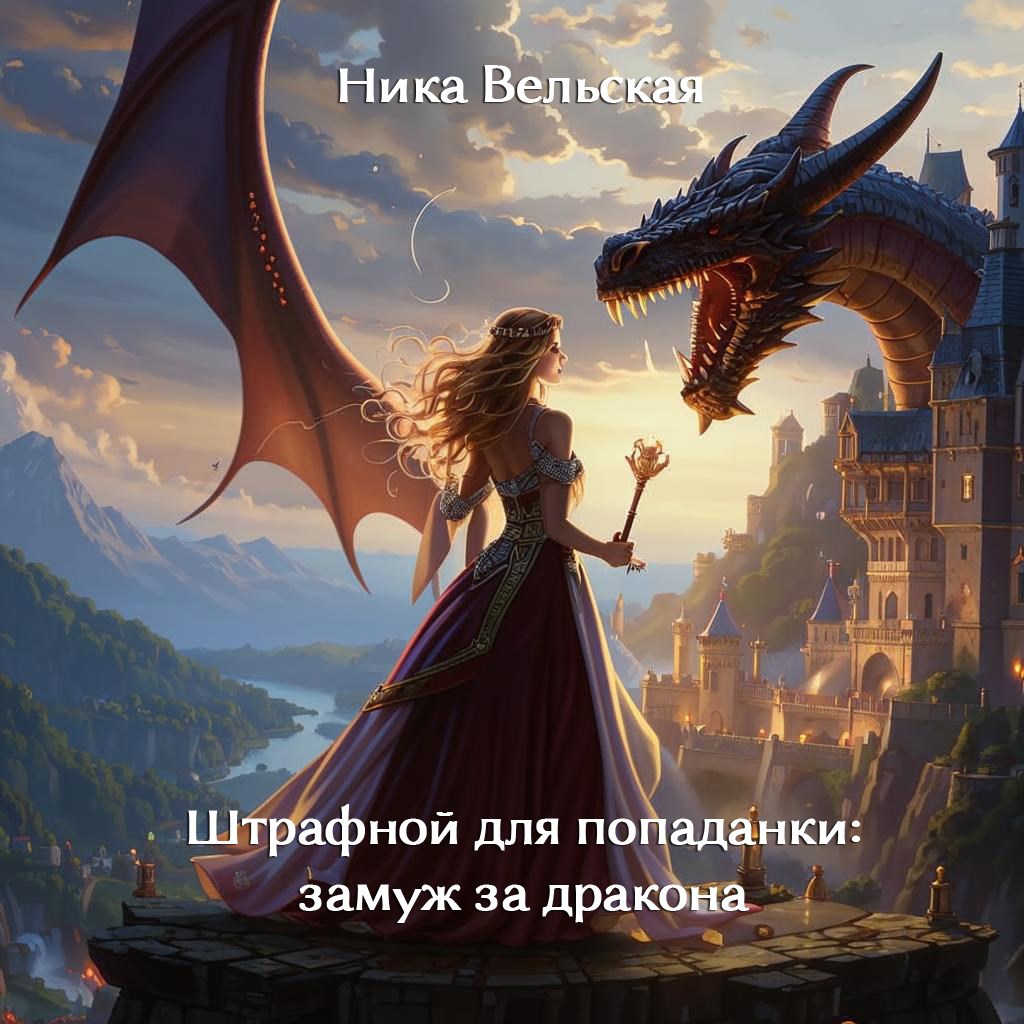 Обложка книги Штрафной для попаданки: замуж за дракона
