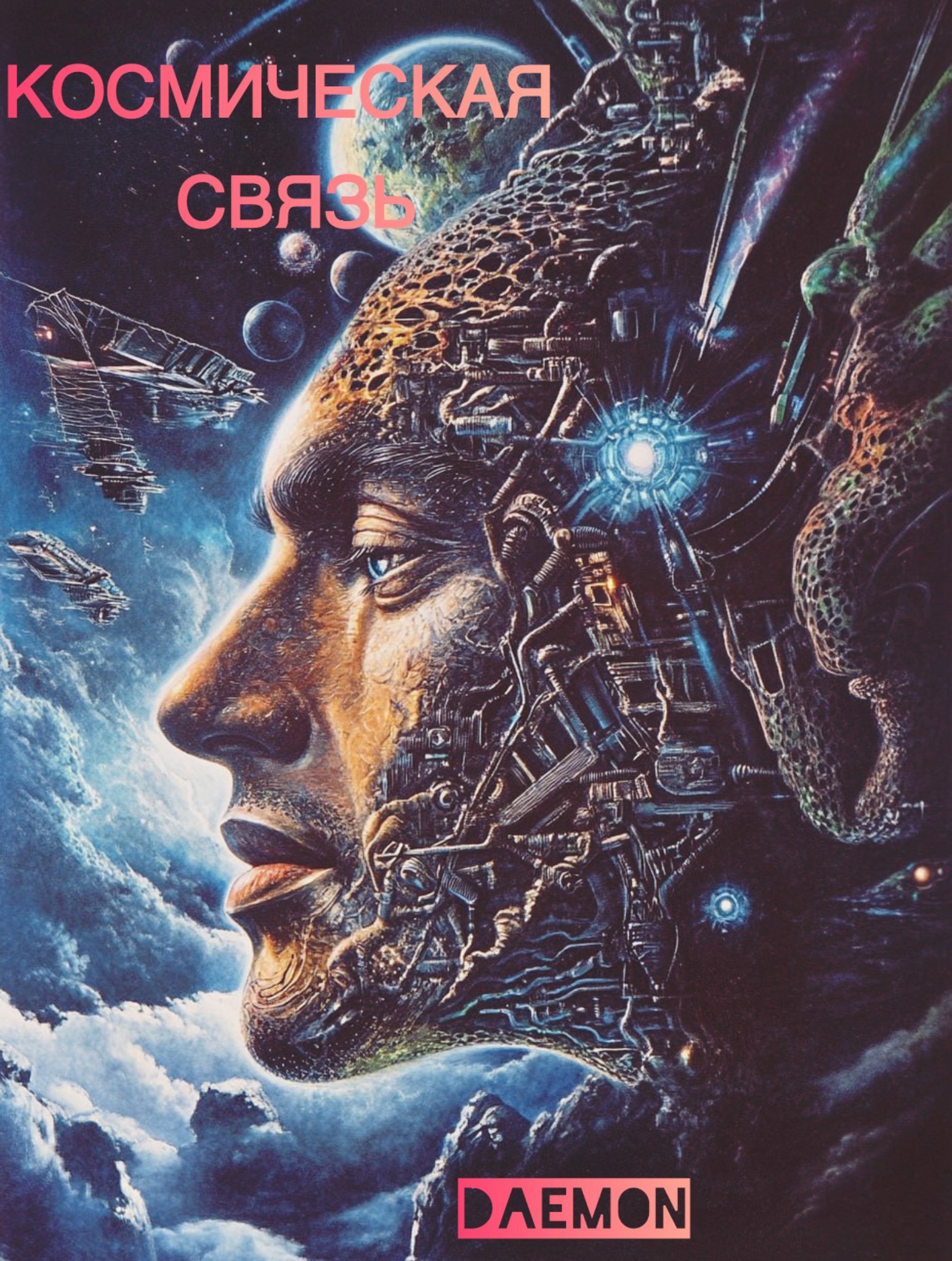 Обложка книги Космическая связь