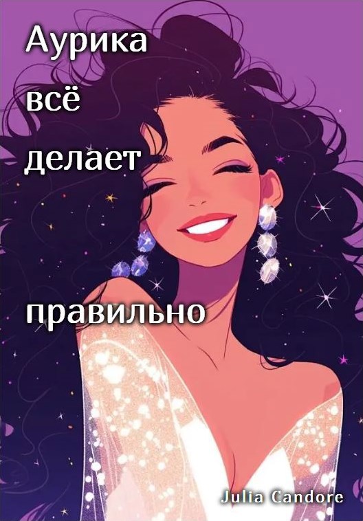 Обложка книги Аурика всё делает правильно