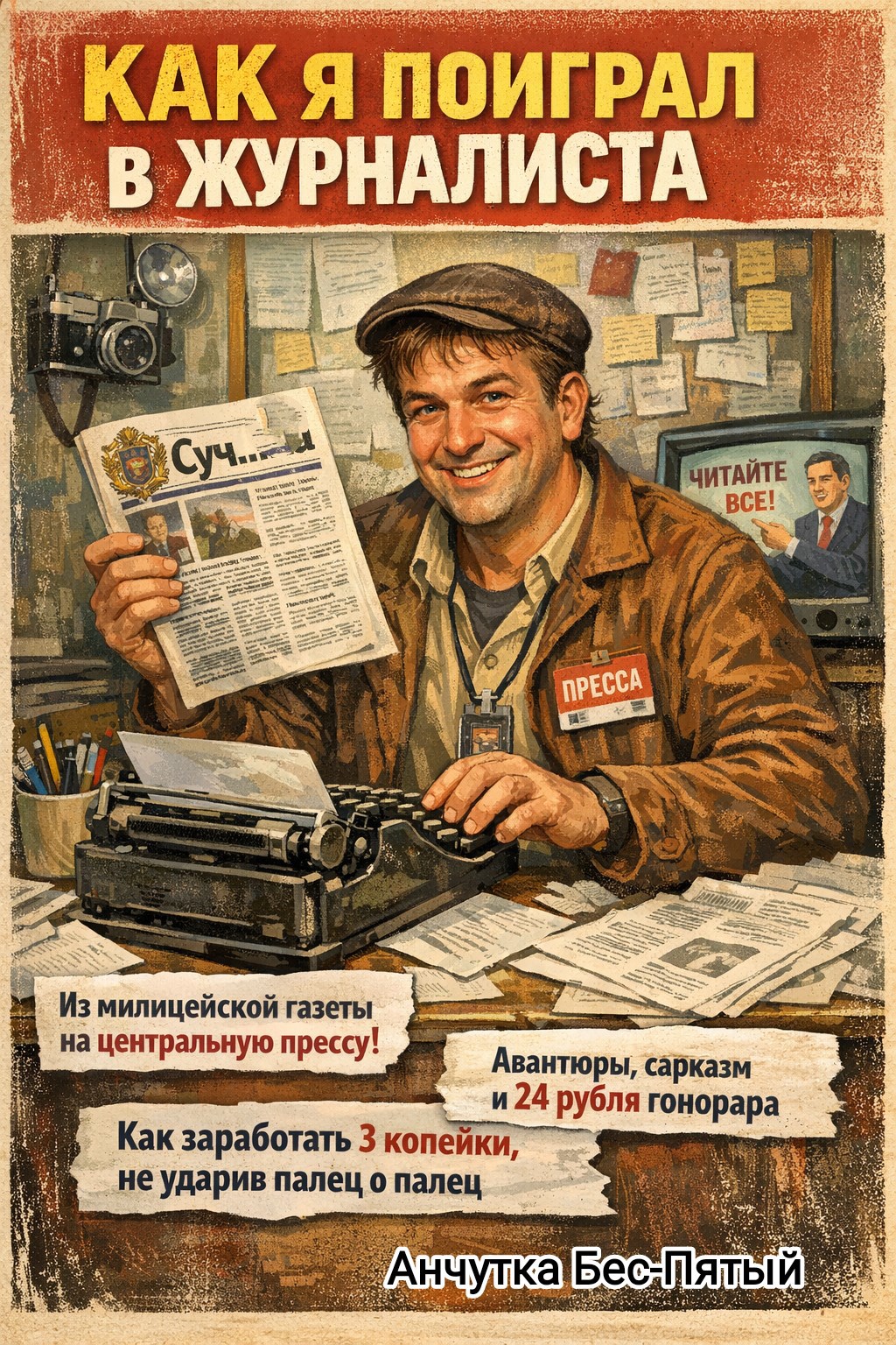 Обложка книги Как я поиграл в журналиста