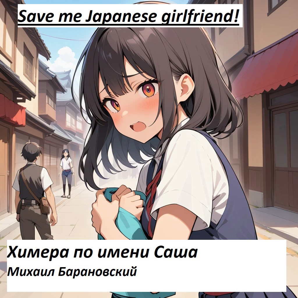 Обложка книги Save me Japanese girlfriend!