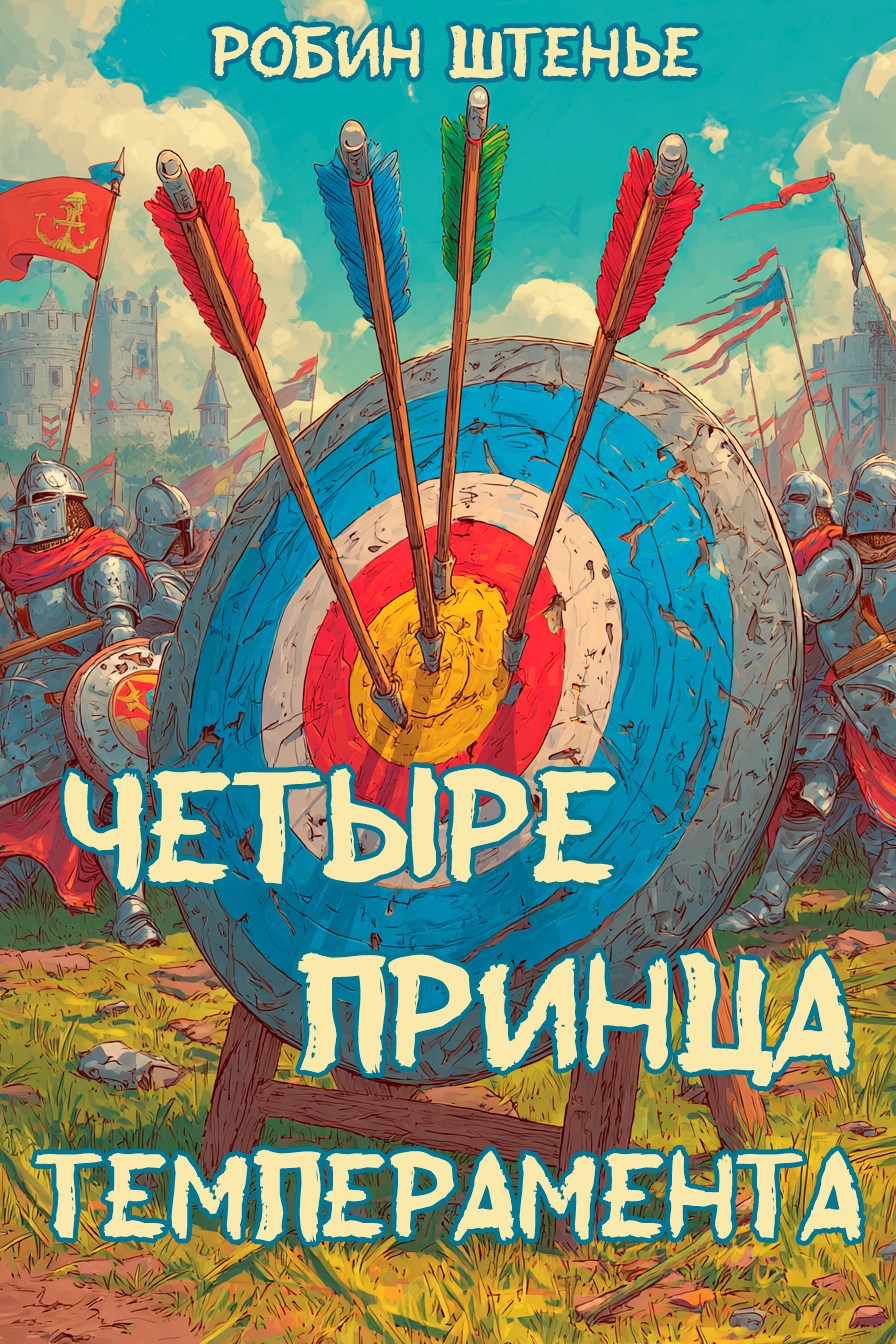 Обложка книги Четыре принца темперамента