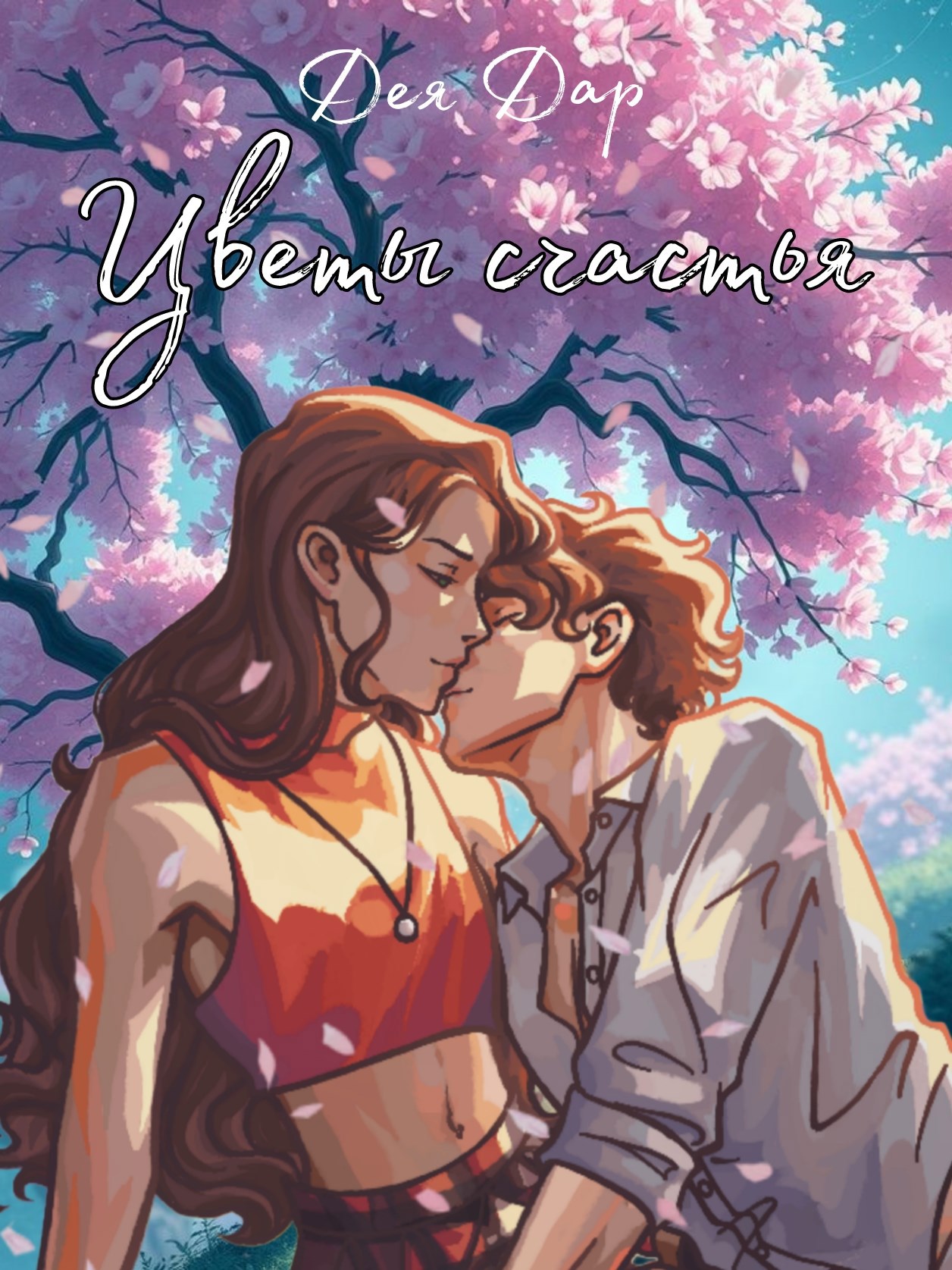 Обложка книги Цветы счастья