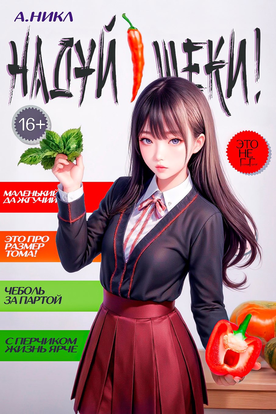 Обложка книги Надуй щеки! Том 8