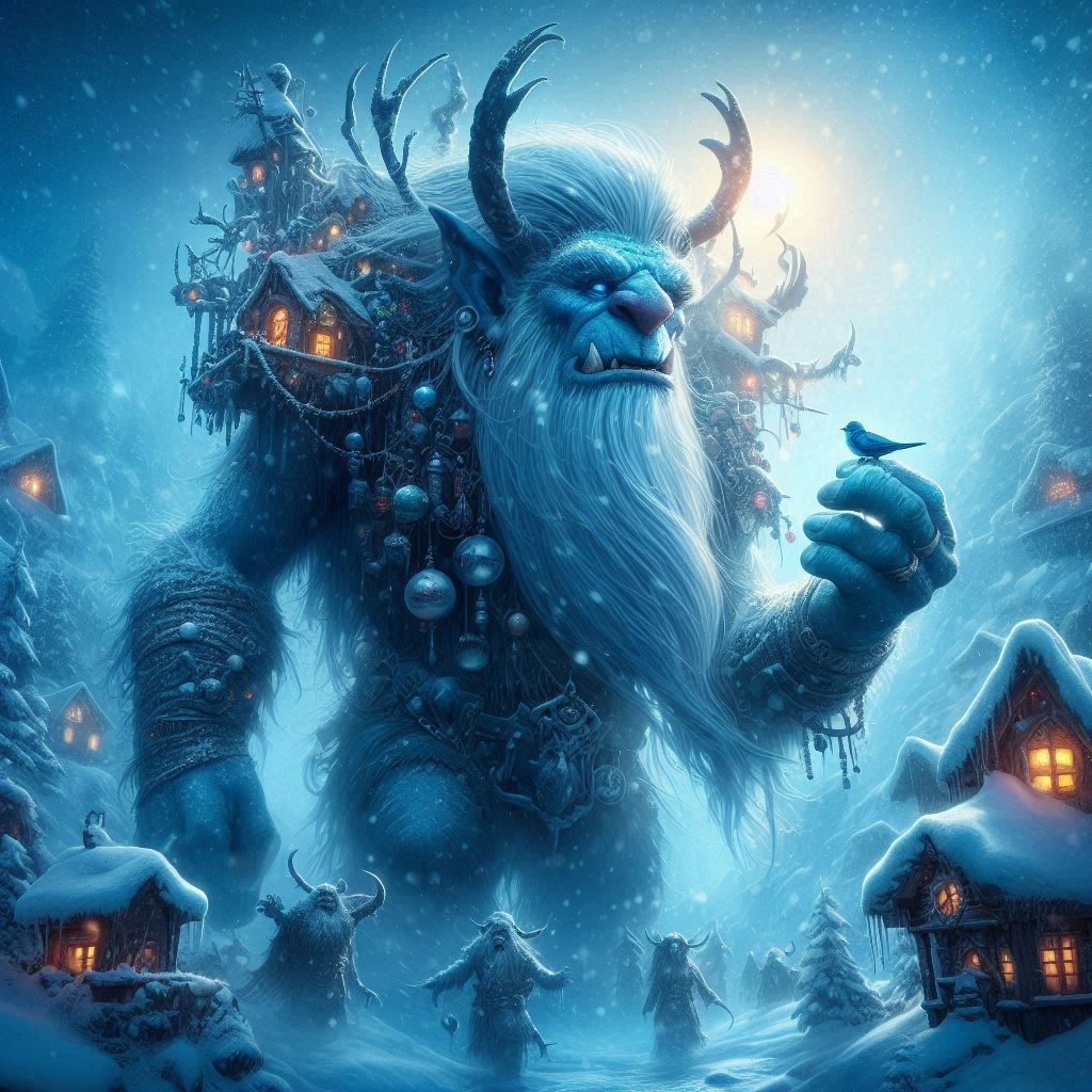 Обложка книги Сказка про синего тролля