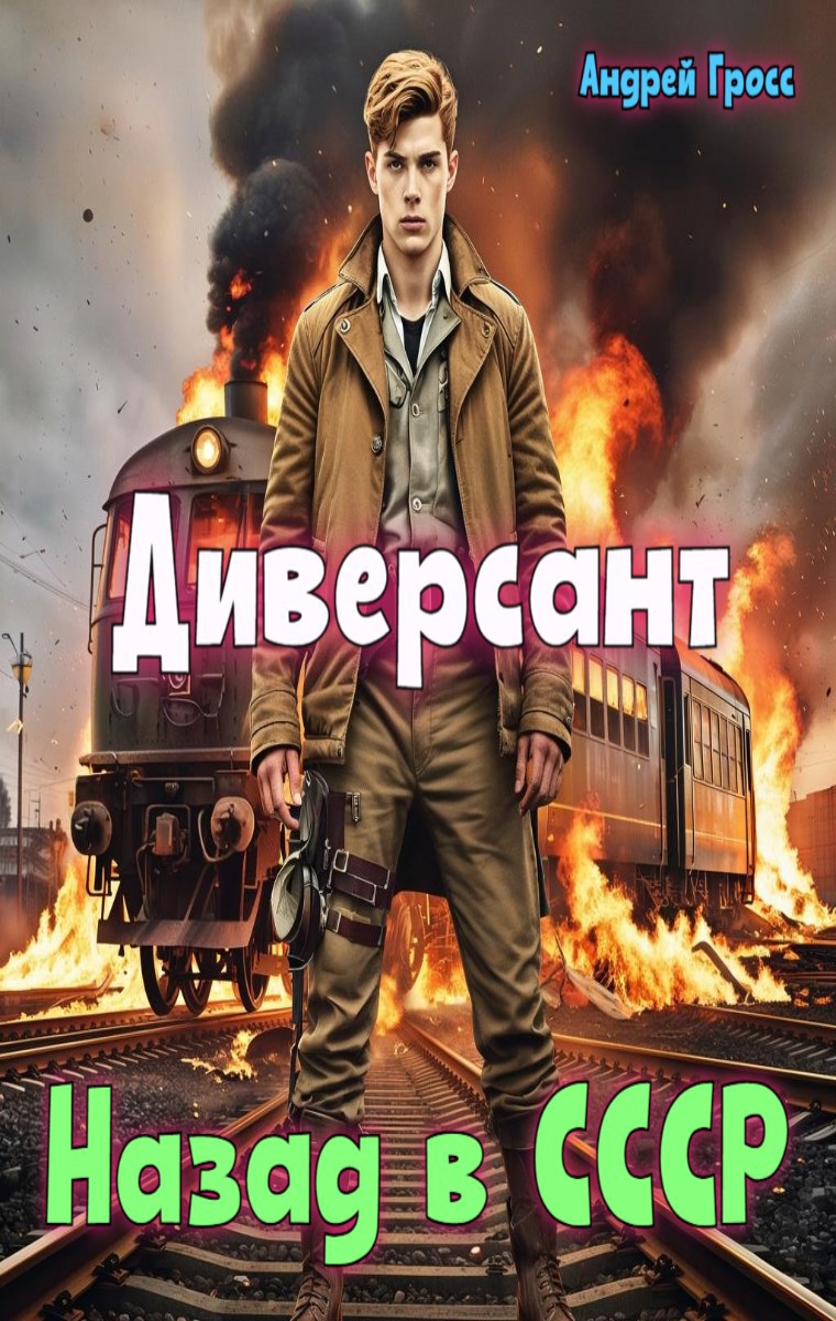 Обложка книги Диверсант Назад в ссср
