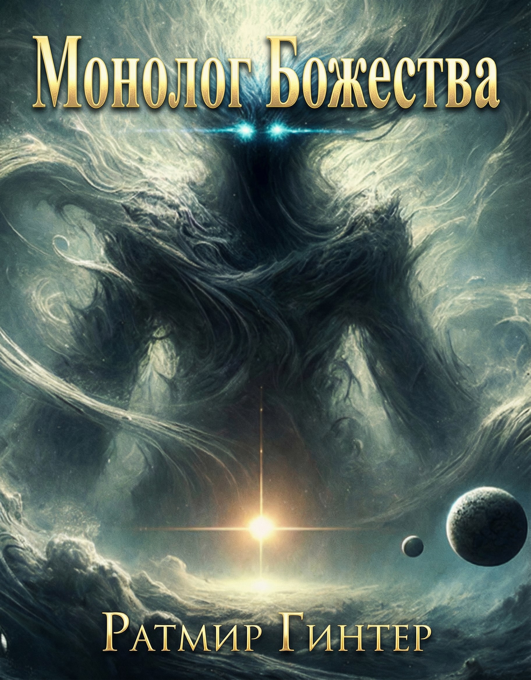 Обложка книги Монолог Божества.