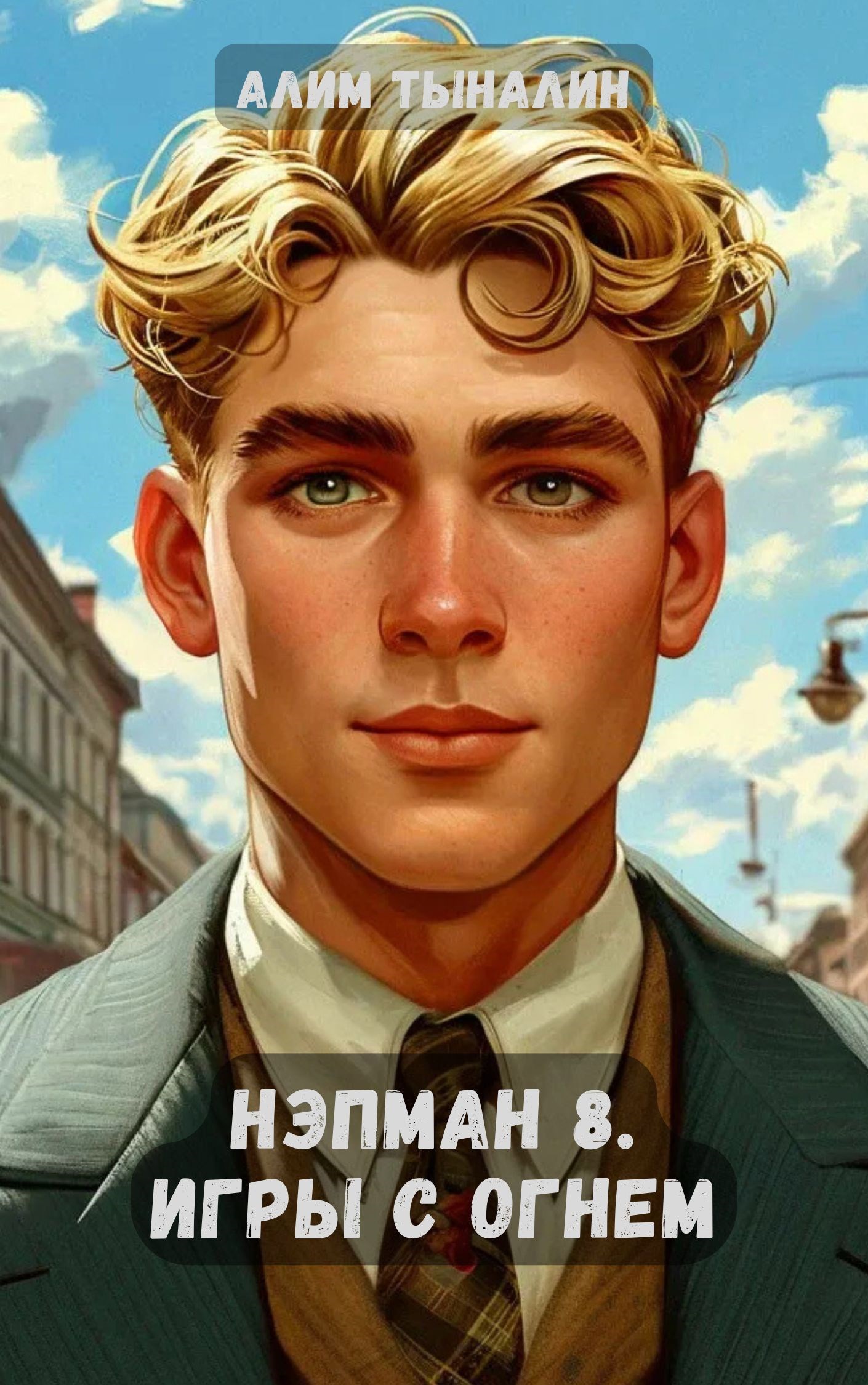 Обложка книги Нэпман 8. Игры с огнем