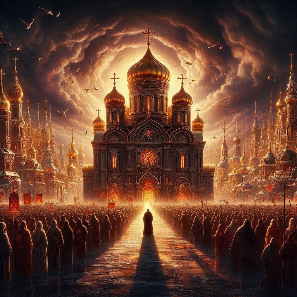 Обложка книги Тысячелетнее царство православной церкви - конец эпохи?