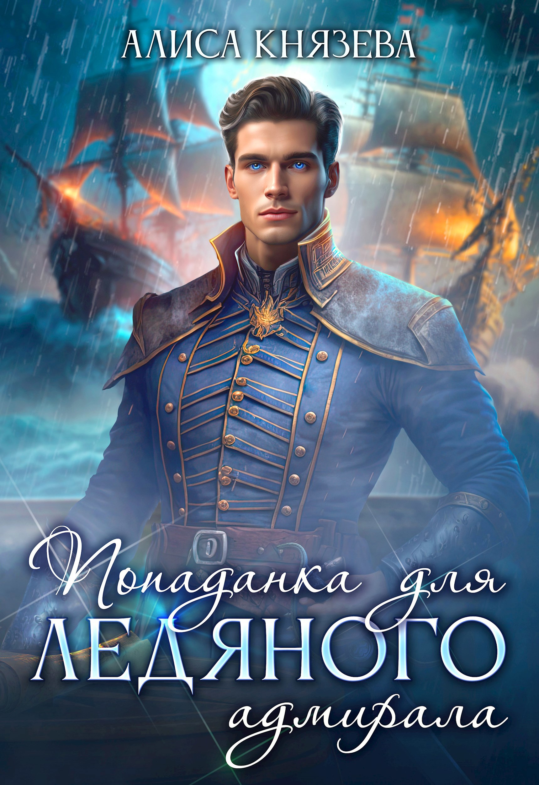 Обложка книги Попаданка для ледяного адмирала