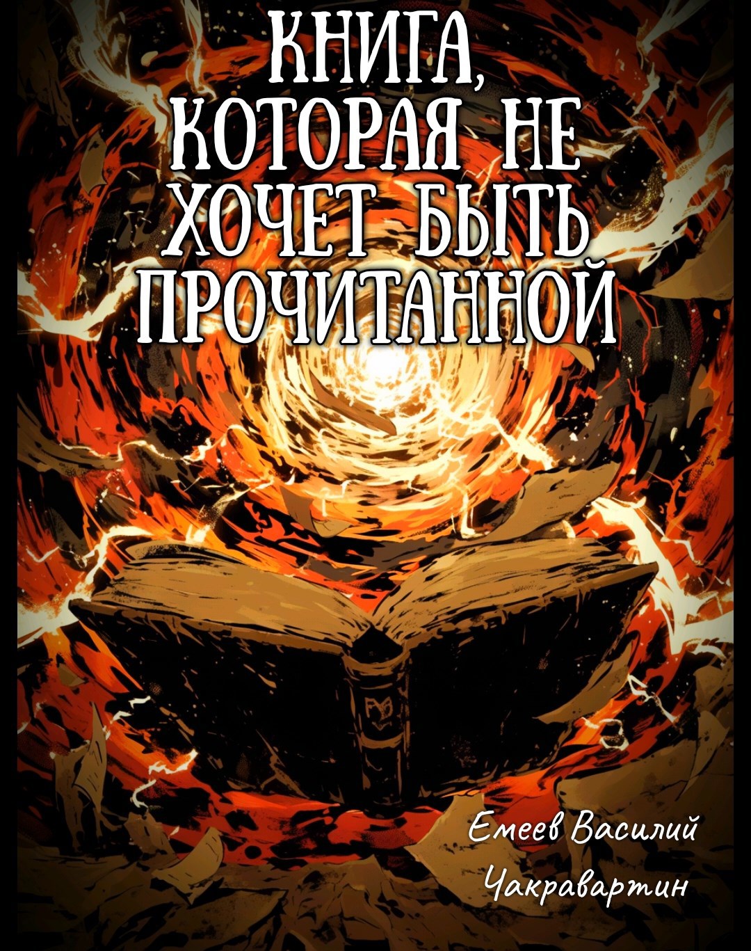 Обложка книги Книга, которая не хочет быть прочитанной