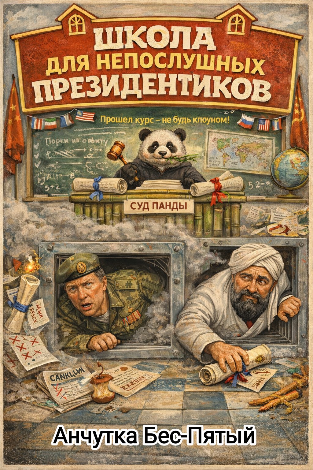 Обложка книги Школа для непослушных президентиков