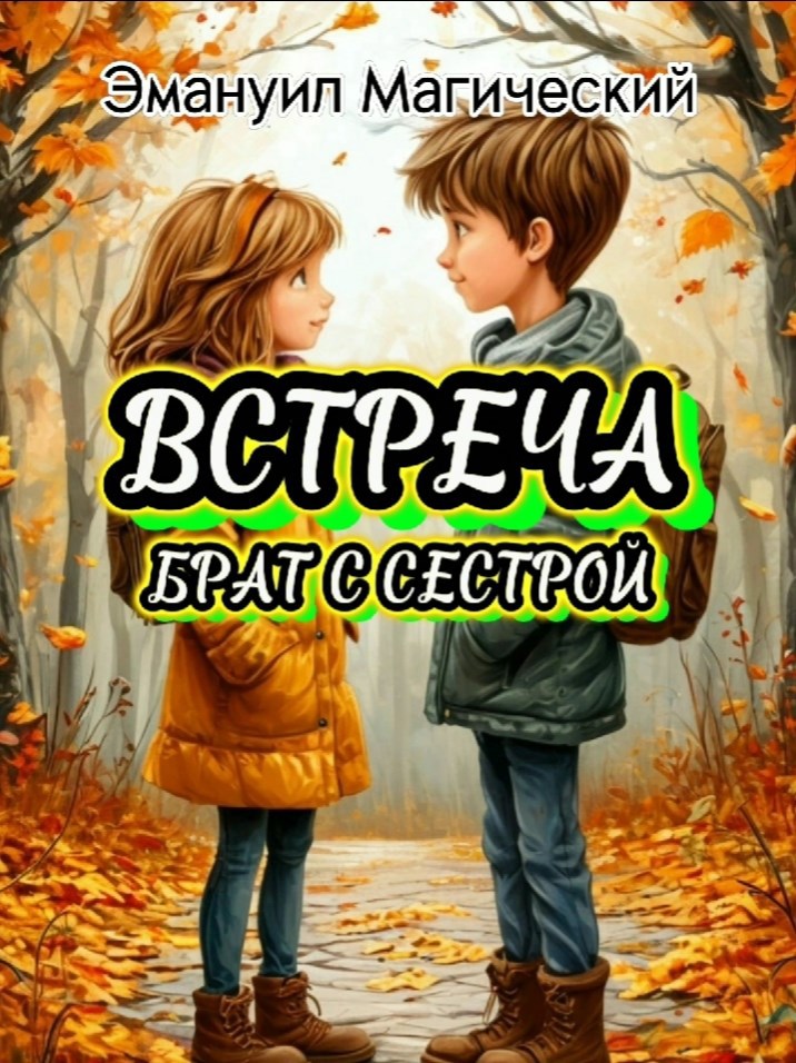 Обложка книги Встреча. Брат с сестрой.