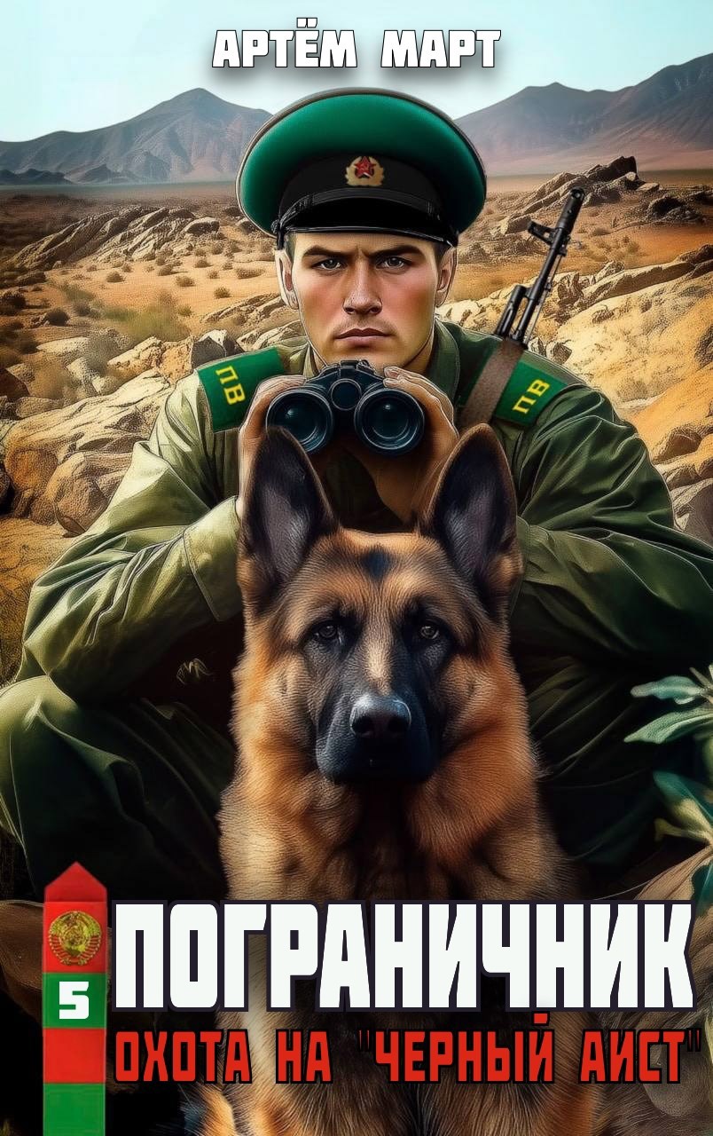 Обложка книги Пограничник. Том 5: Охота на "Черный аист"