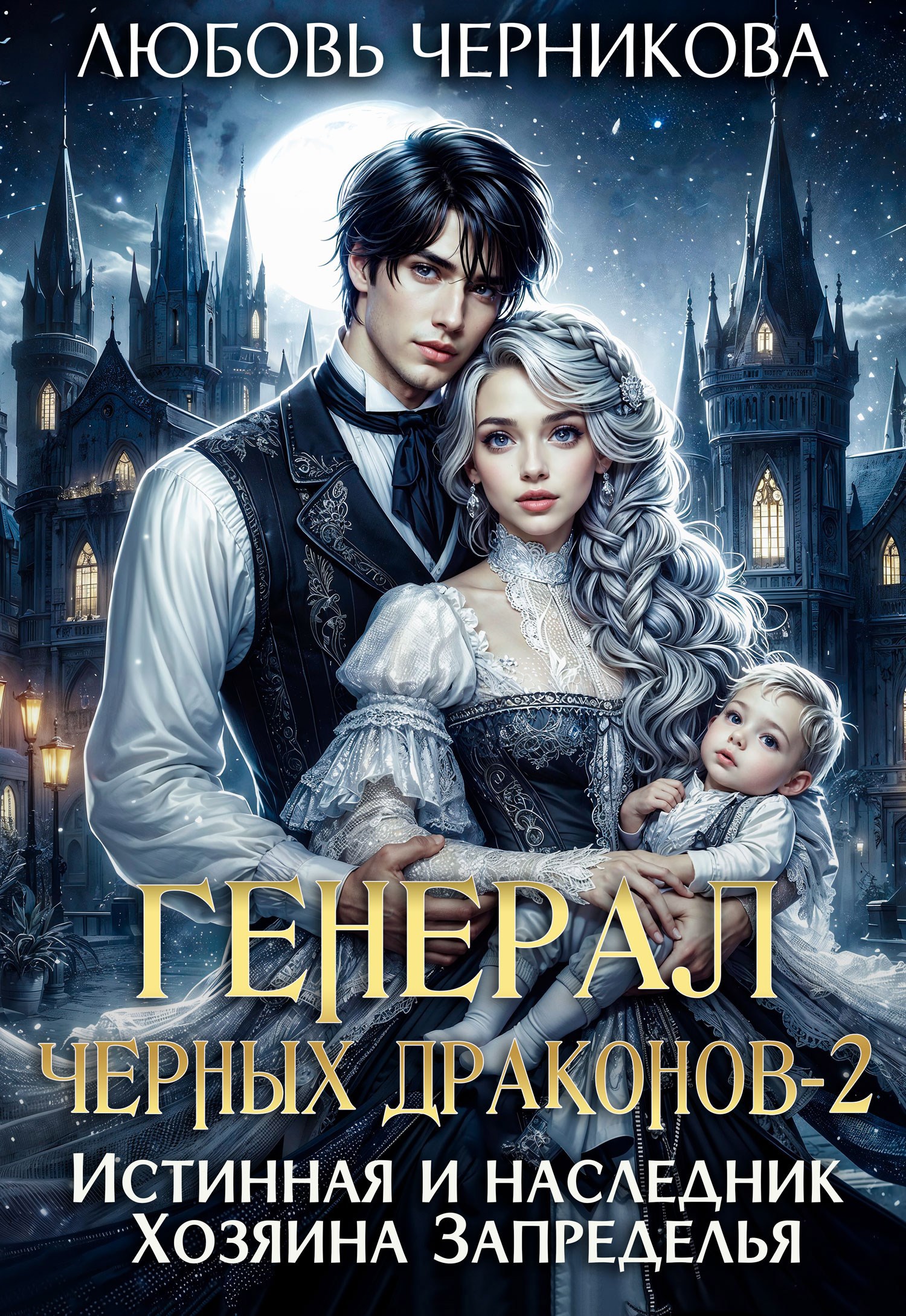 Обложка книги Генерал черных драконов 2. Истинная и наследник Хозяина Запределья