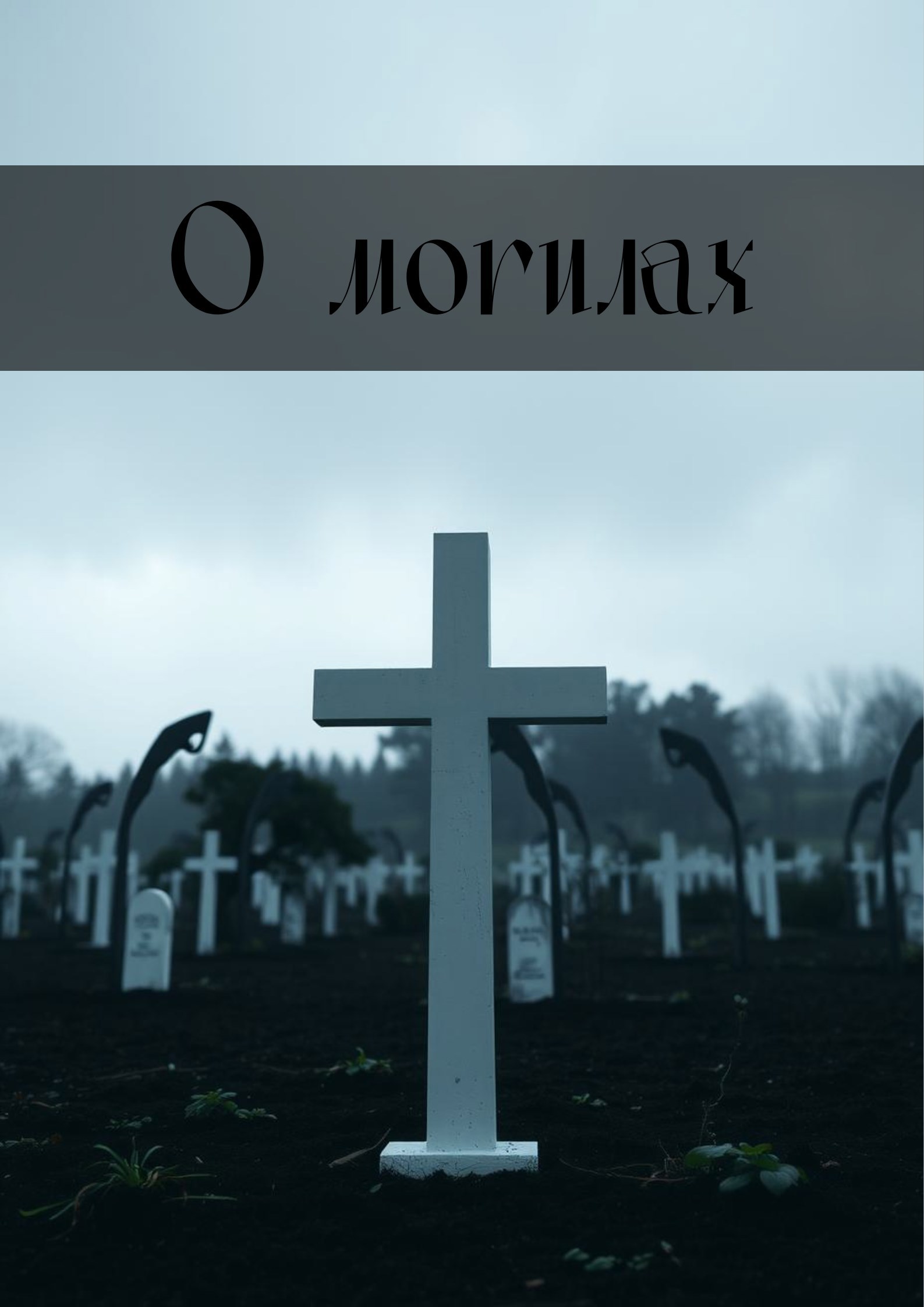 Обложка книги О могилах