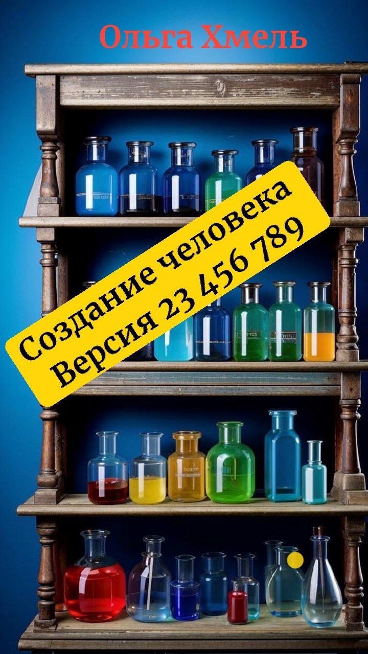 Обложка книги Создание человека. Версия 23 456 789