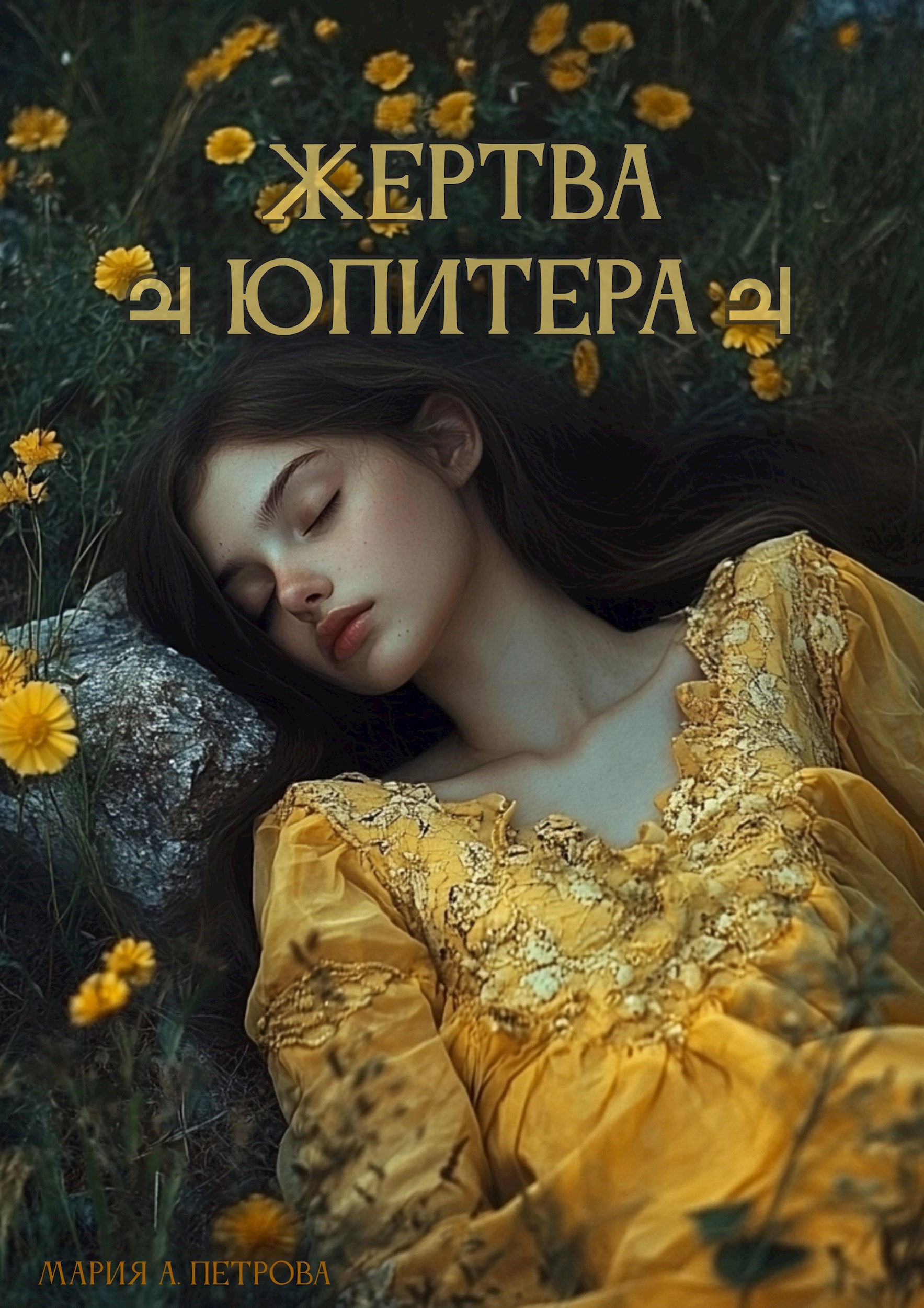 Обложка книги Жертва Юпитера