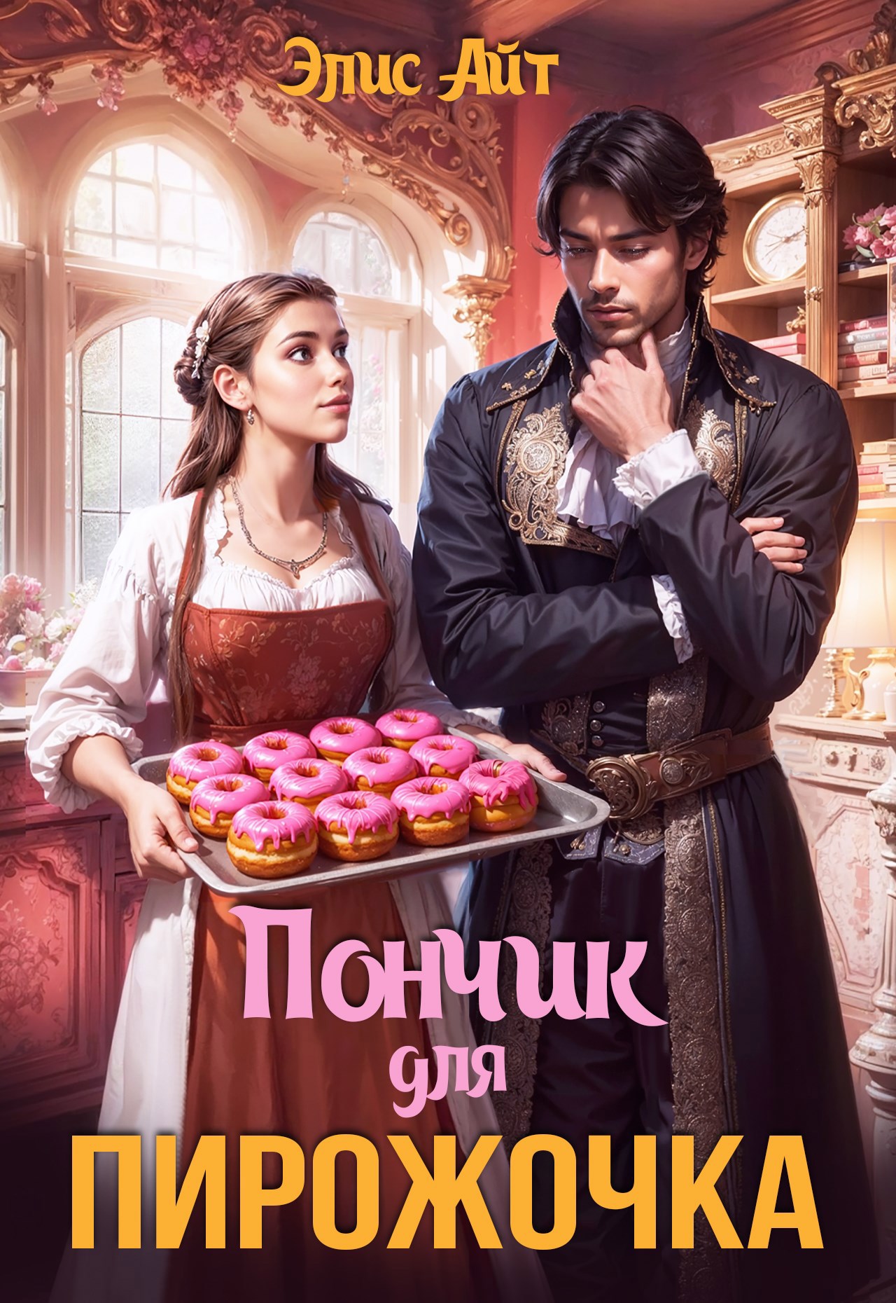 Обложка книги Пончик для Пирожочка
