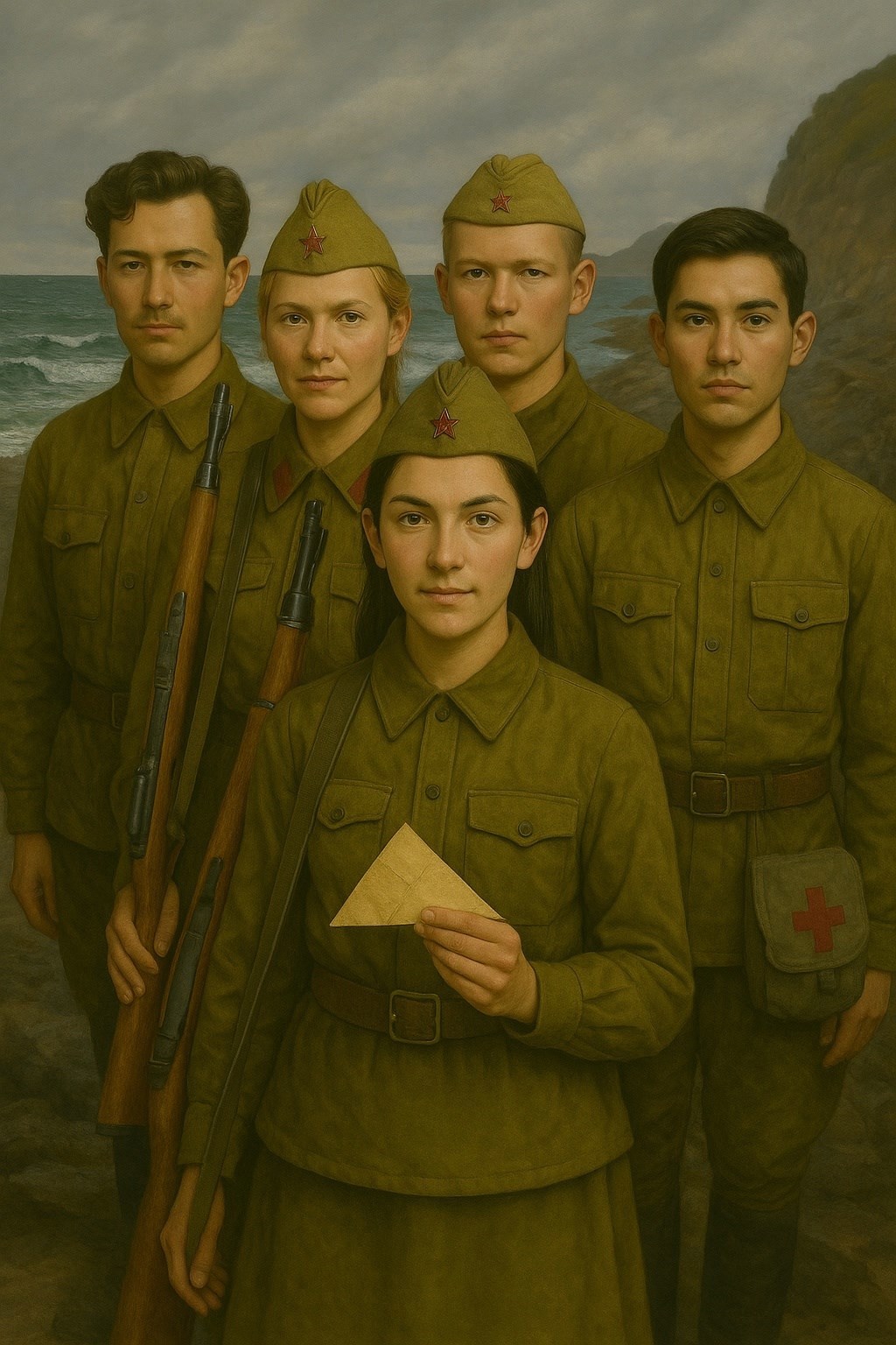 Обложка книги Взгляд из-за прицела: Ира в сердце войны
