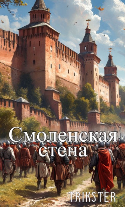 Обложка книги Смоленская стена
