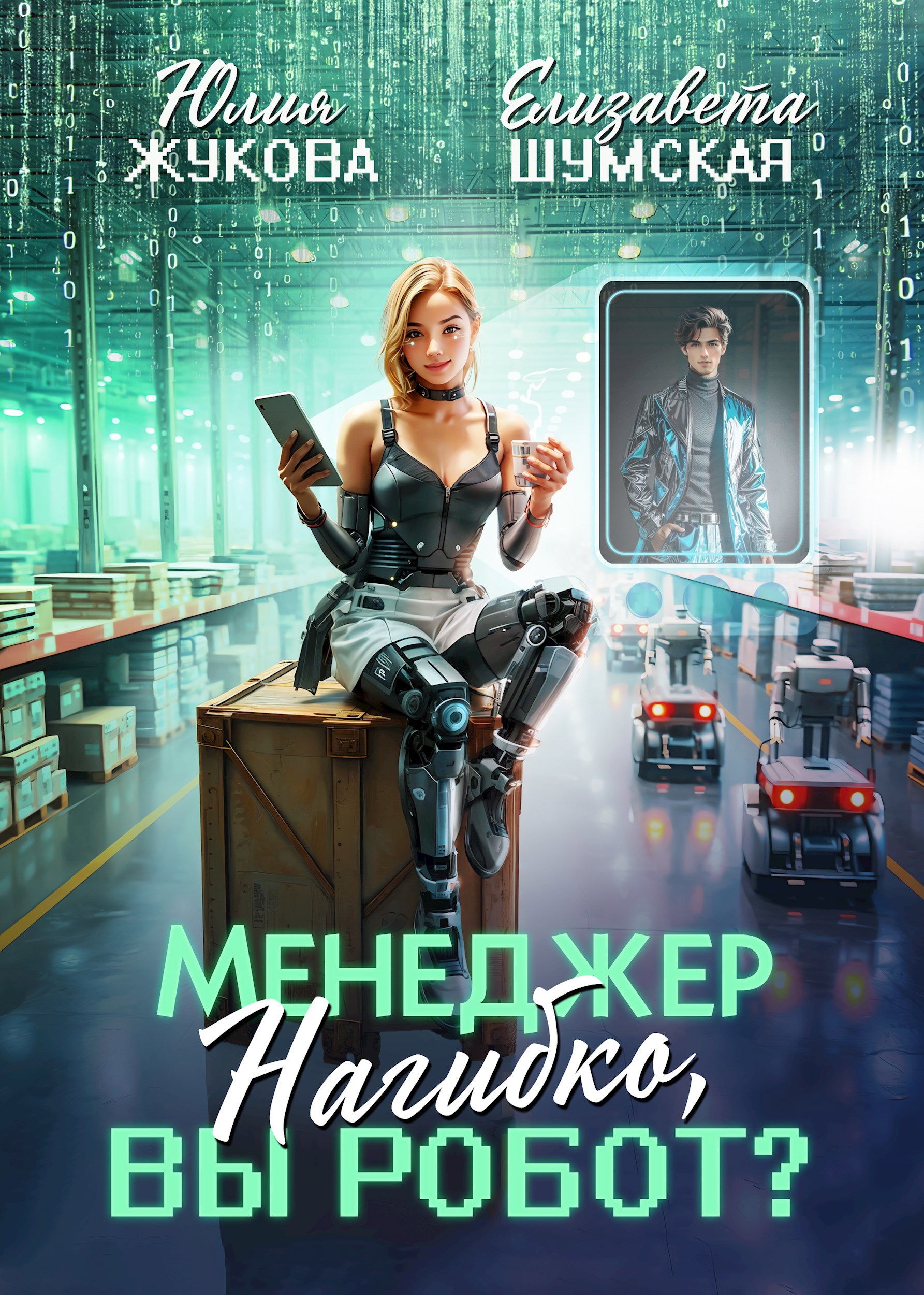 Обложка книги Менеджер Нагибко, вы робот?