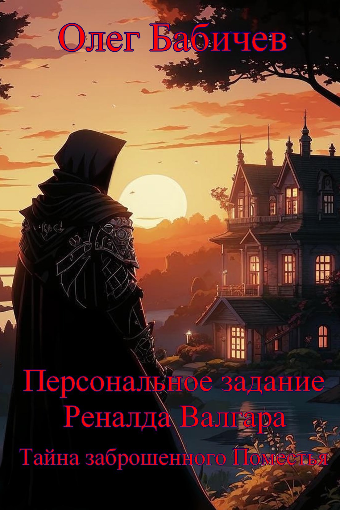 Обложка книги Персональное задание Реналда Валгара Тайна заброшенного Поместья